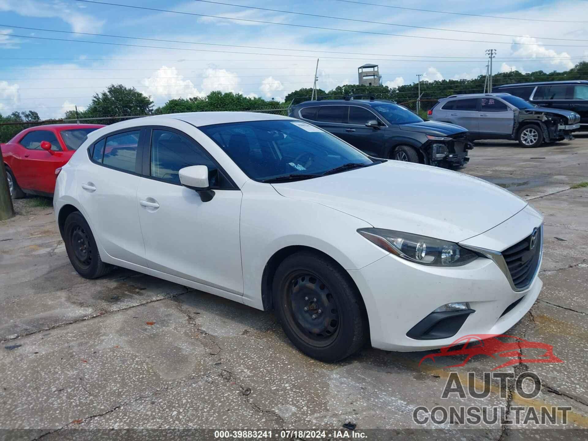 MAZDA MAZDA3 2016 - JM1BM1J72G1336476