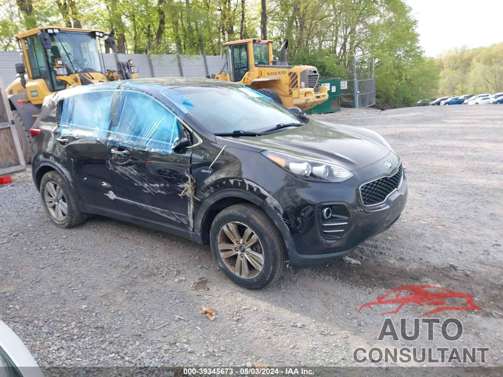 KIA SPORTAGE 2017 - KNDPMCAC8H7041136