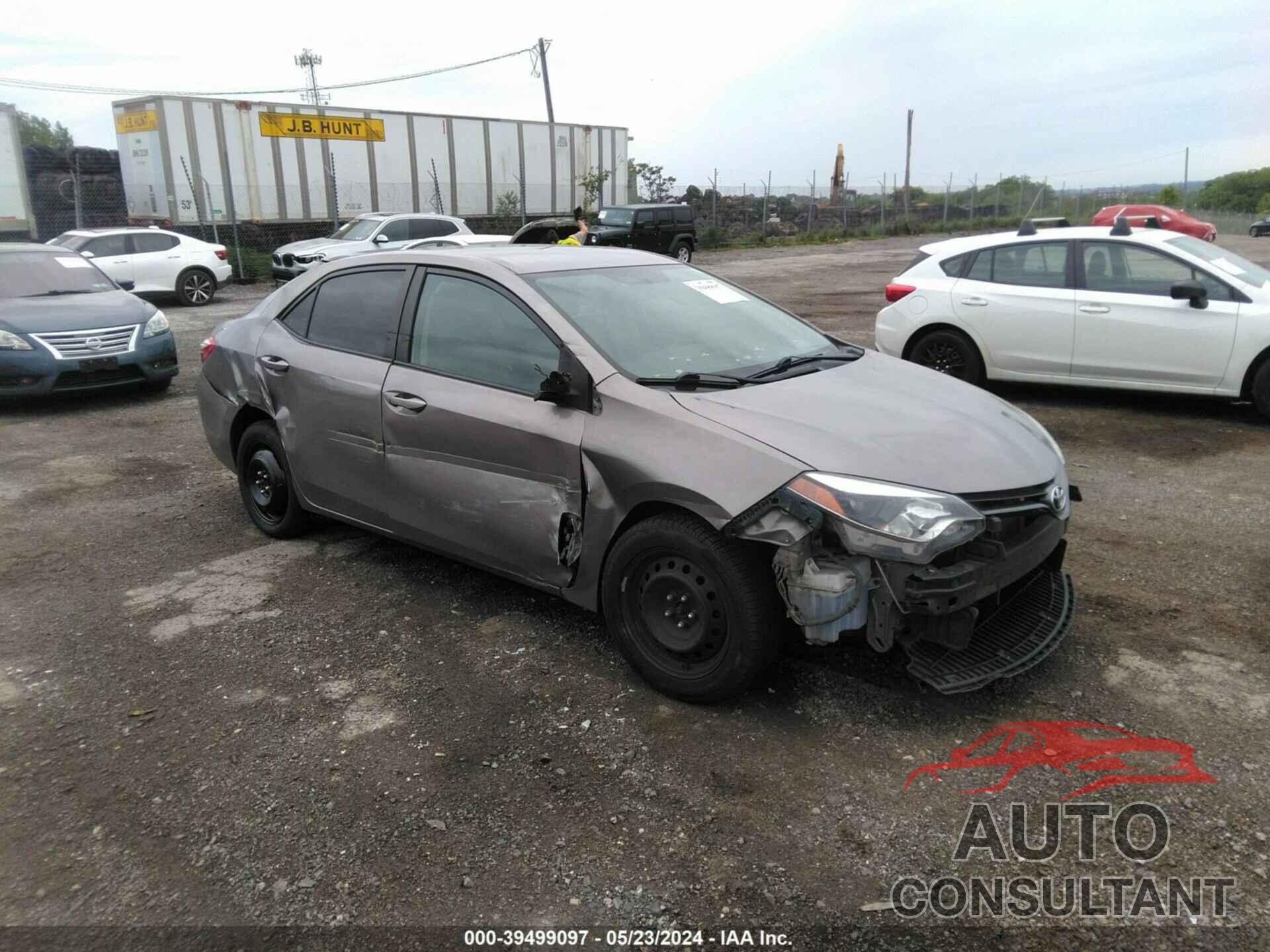 TOYOTA COROLLA 2016 - 2T1BURHE5GC706737