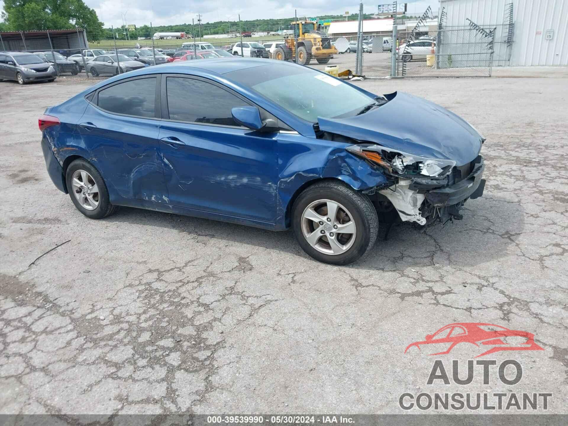 HYUNDAI ELANTRA 2015 - 5NPDH4AE7FH564915