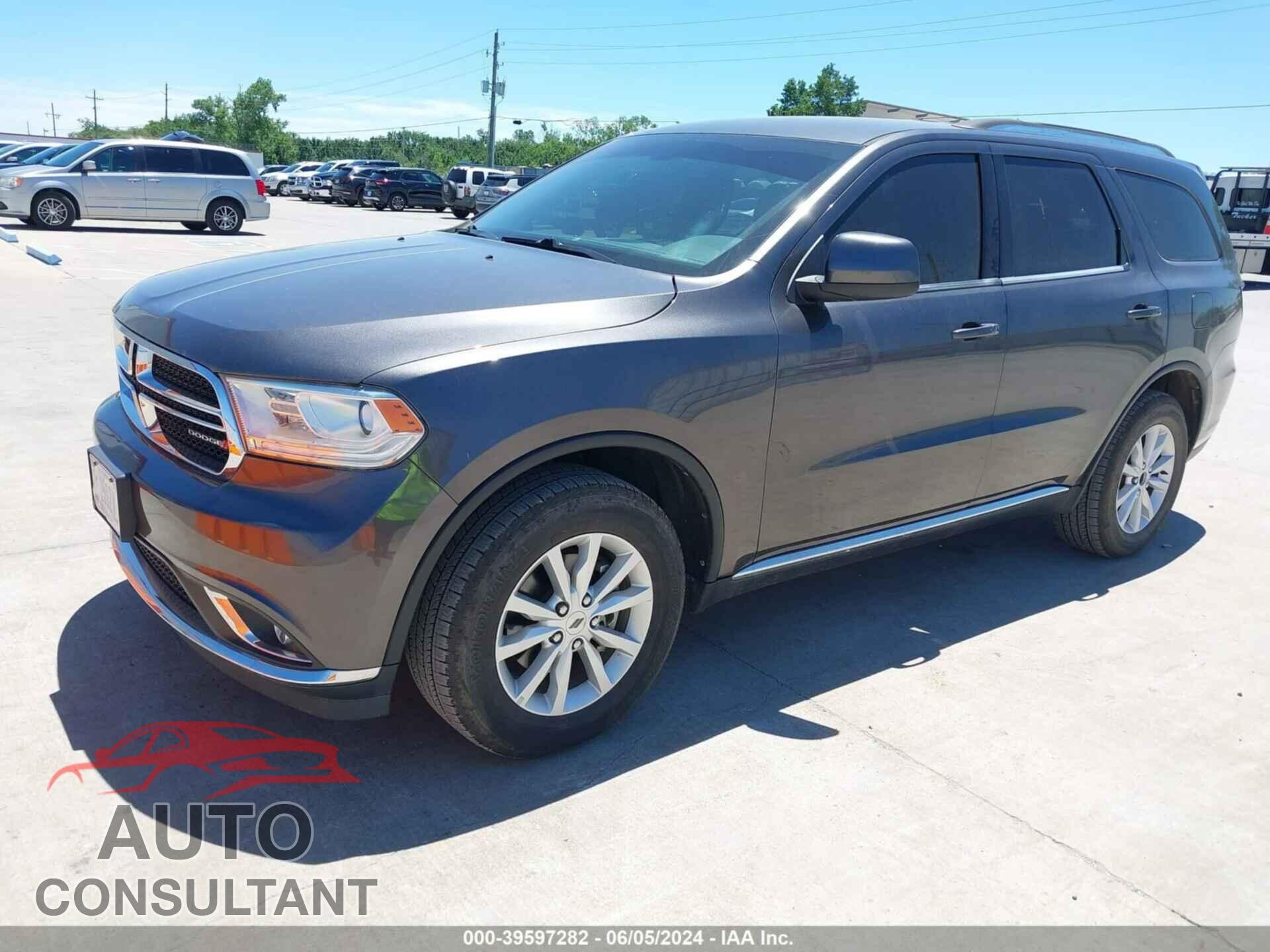 DODGE DURANGO 2019 - 1C4RDJAG8KC585246