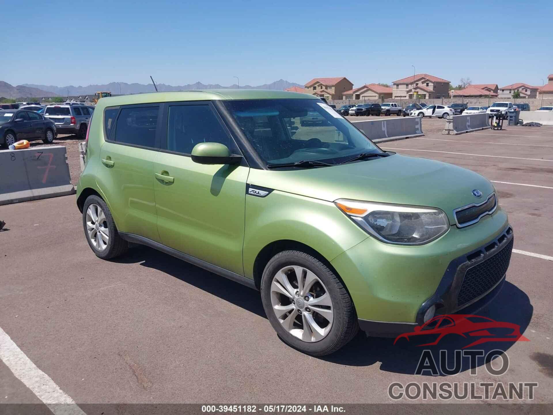 KIA SOUL 2016 - KNDJP3A56G7819852