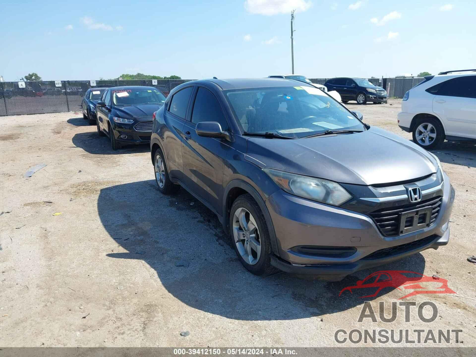 HONDA HR-V 2016 - 3CZRU5H32GM754025