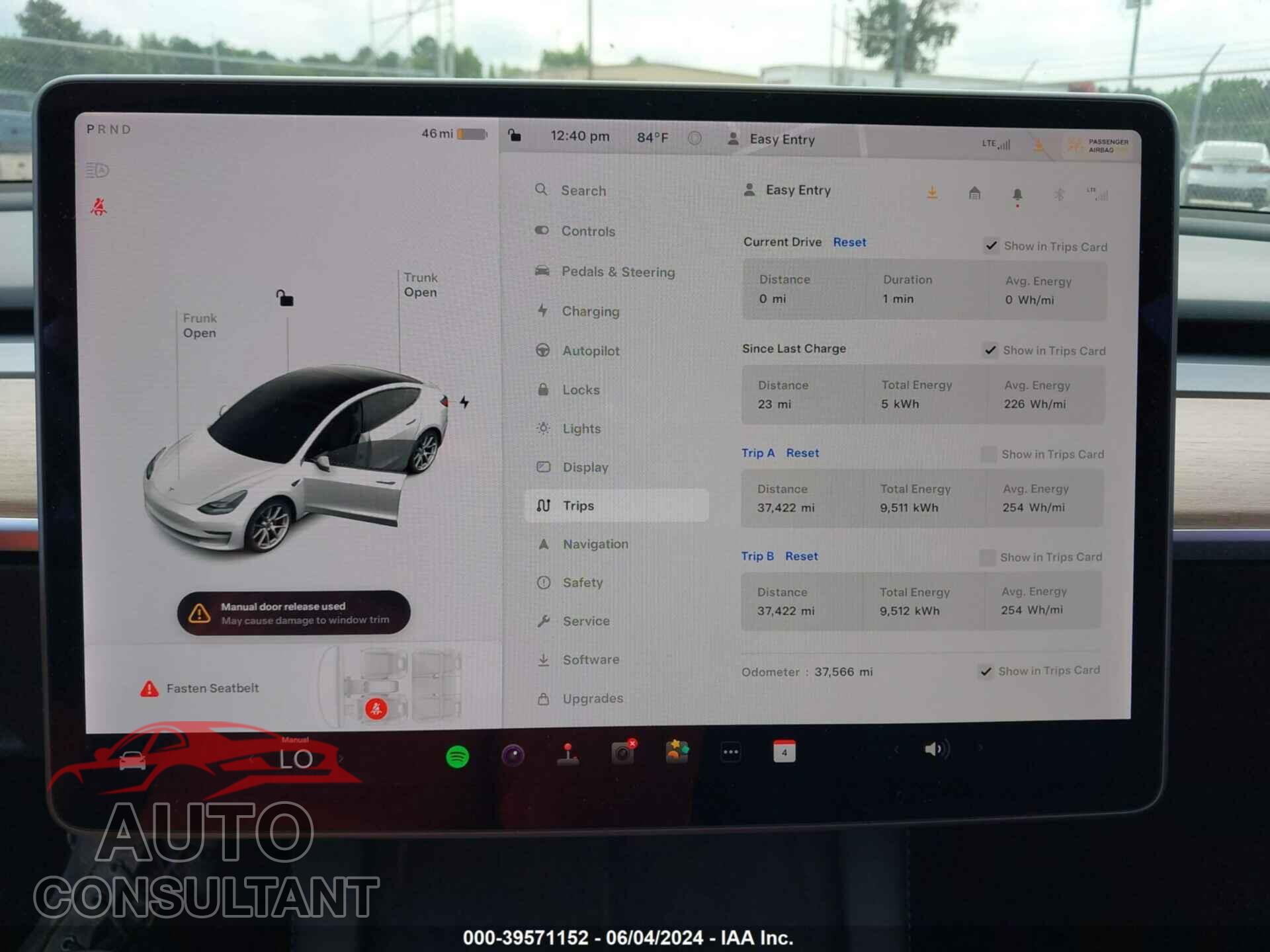 TESLA MODEL 3 2022 - 5YJ3E1EA7NF105908