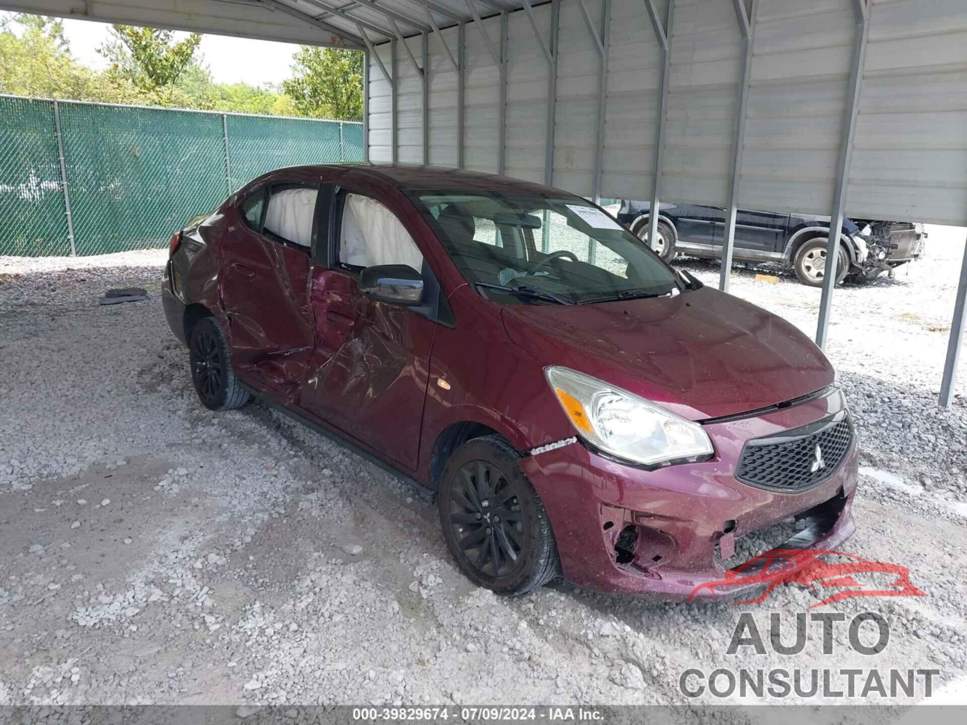 MITSUBISHI MIRAGE G4 2020 - ML32F4FJ6LHF12906