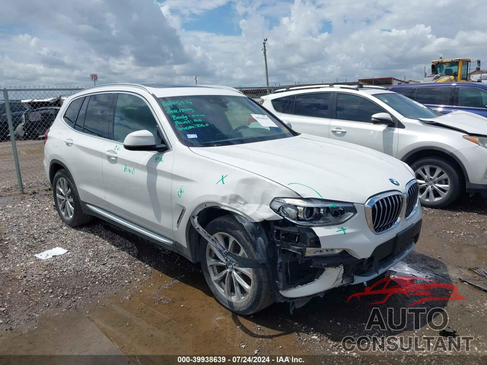 BMW X3 2019 - 5UXTR9C52KLR05046