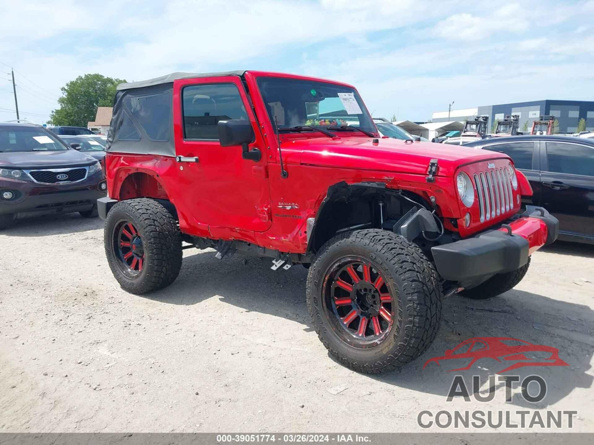 JEEP WRANGLER JK 2018 - 1C4AJWBG8JL861618