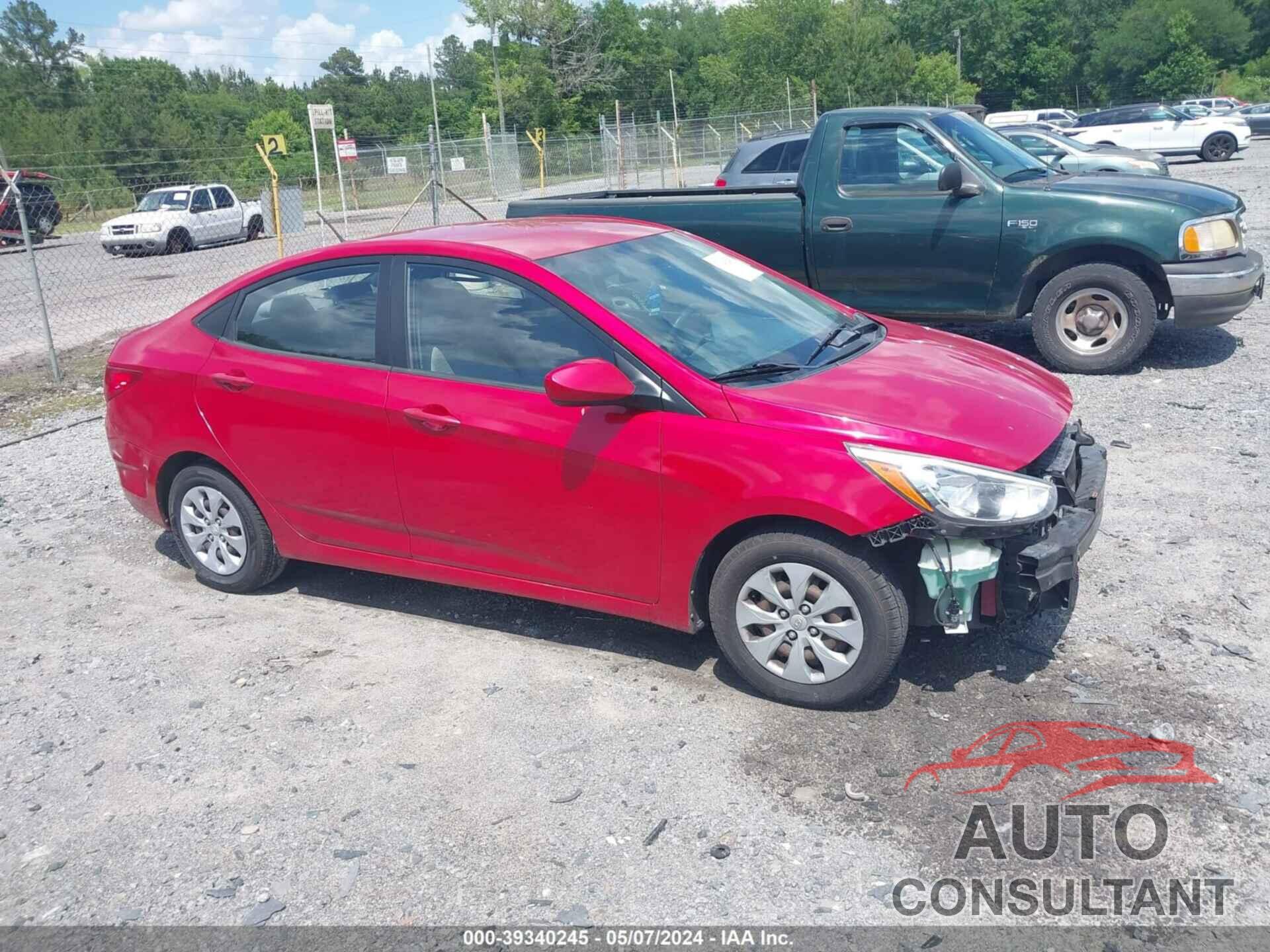 HYUNDAI ACCENT 2016 - KMHCT4AE7GU987099