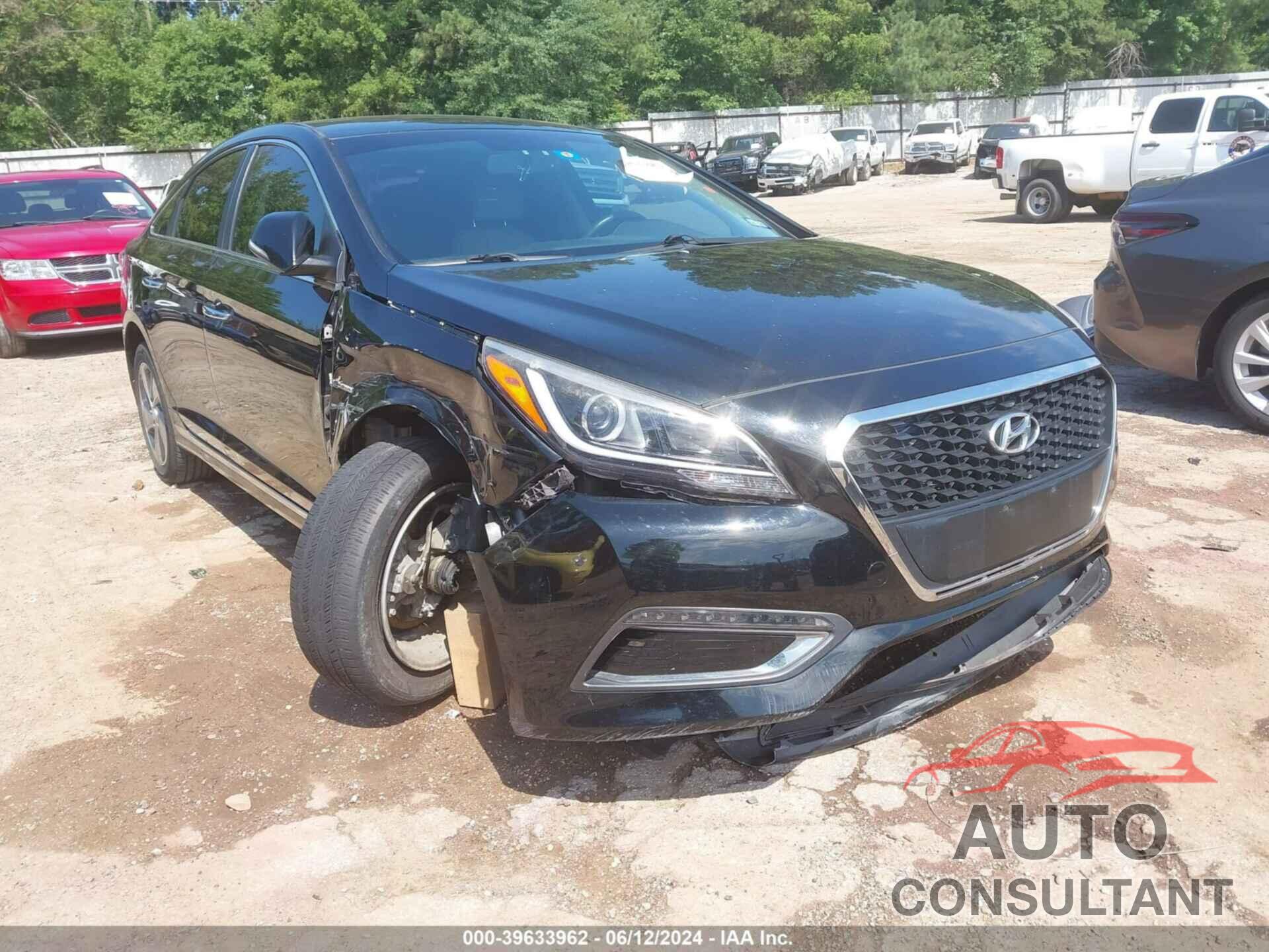 HYUNDAI SONATA HYBRID 2016 - KMHE34L13GA016685