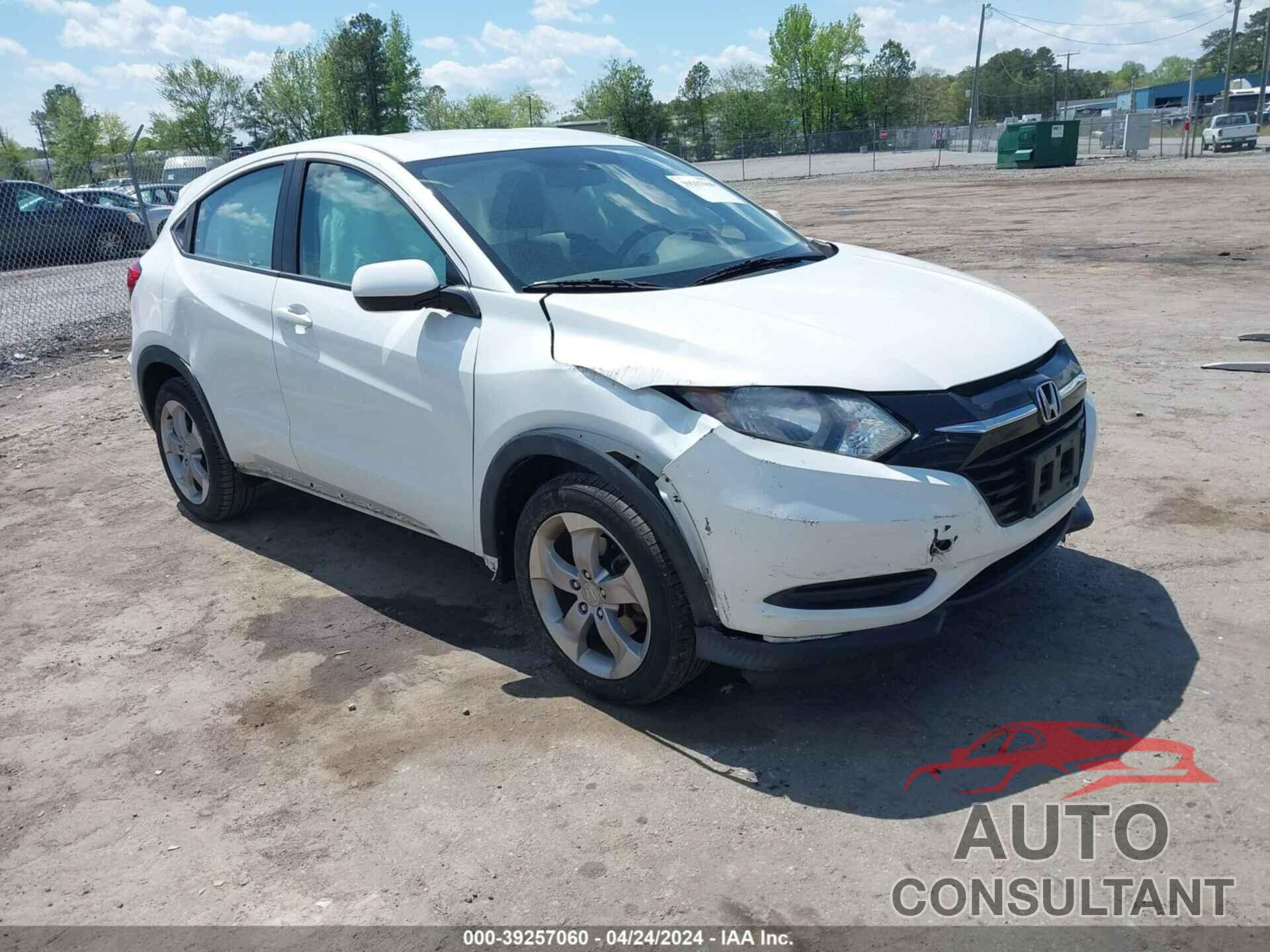 HONDA HR-V 2017 - 3CZRU5H33HM709130