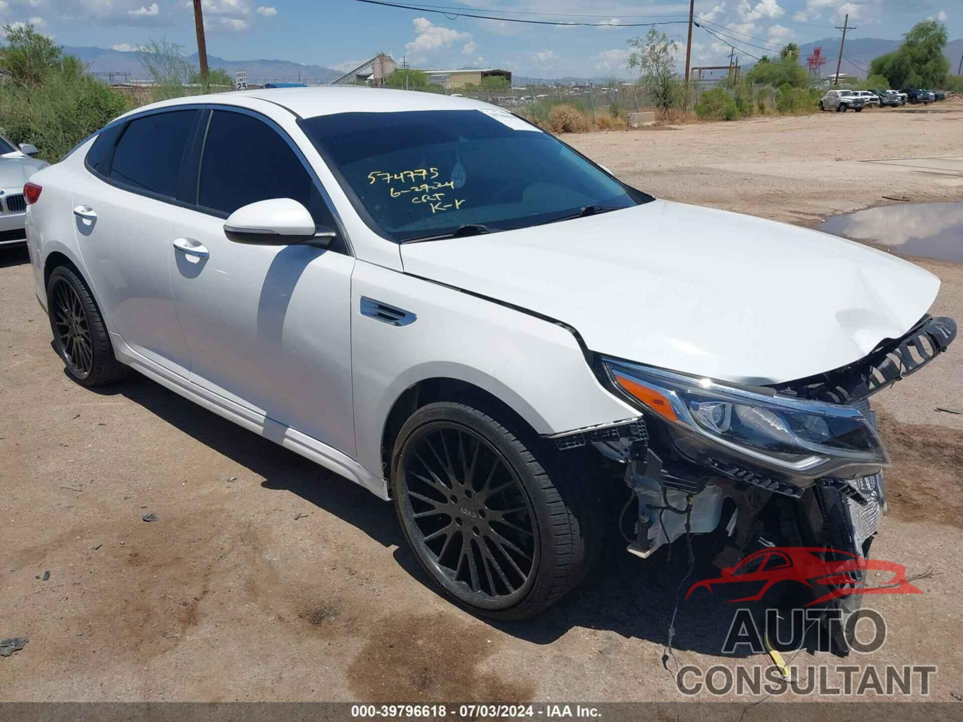 KIA OPTIMA 2020 - 5XXGT4L31LG419366