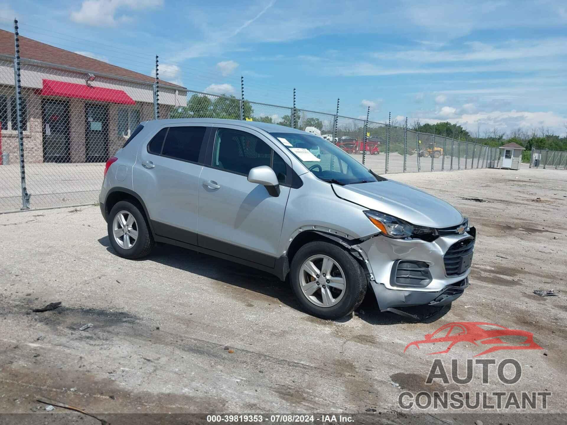 CHEVROLET TRAX 2020 - 3GNCJKSB0LL220810