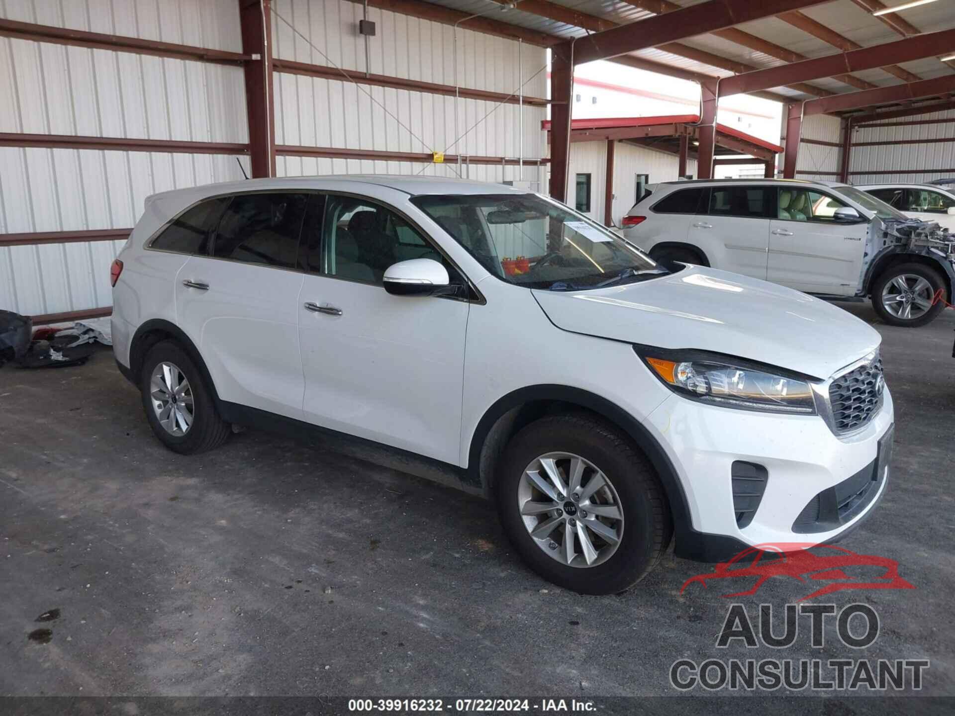 KIA SORENTO 2019 - 5XYPG4A34KG550583