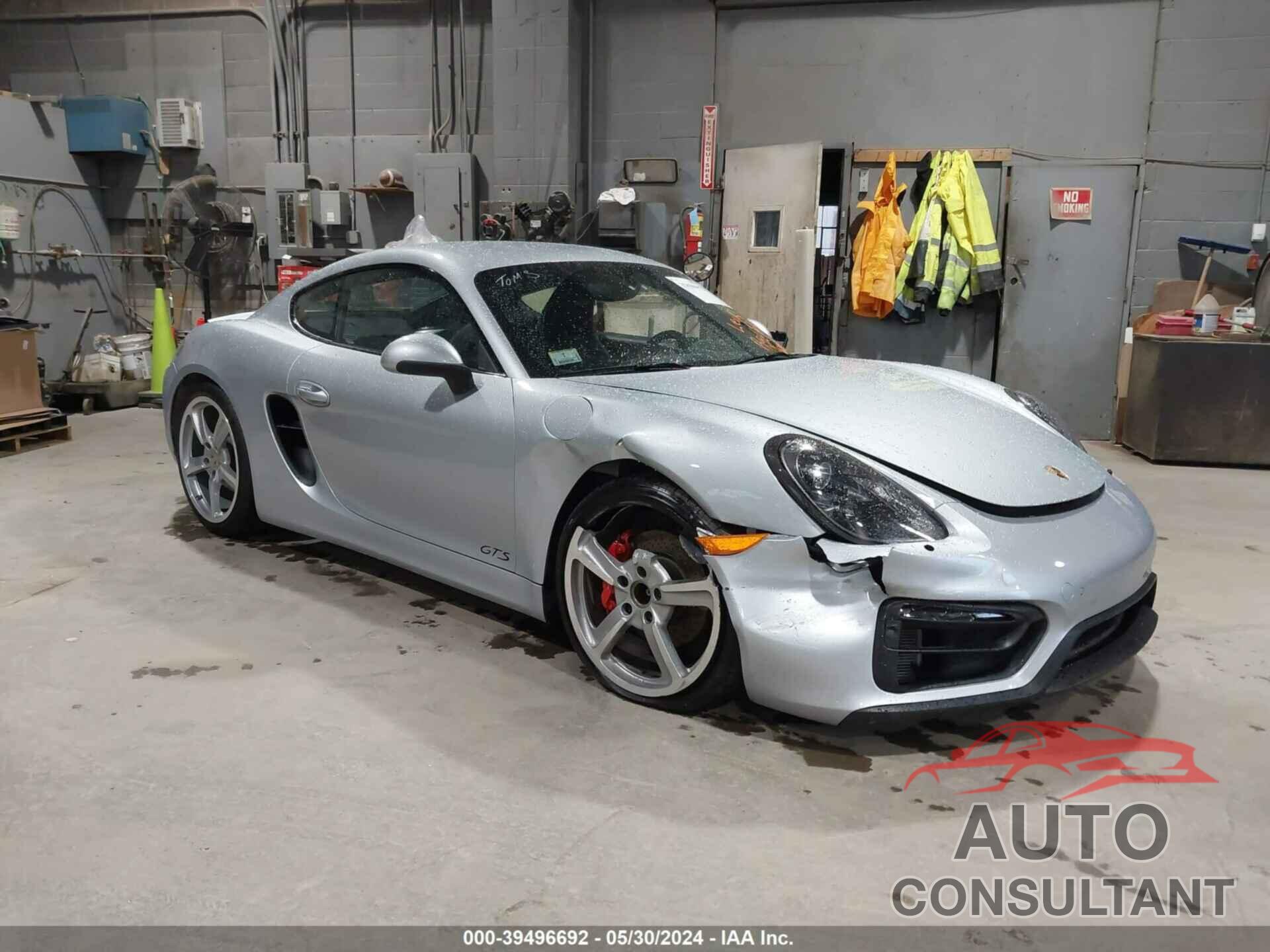 PORSCHE CAYMAN 2016 - WP0AB2A84GK186249