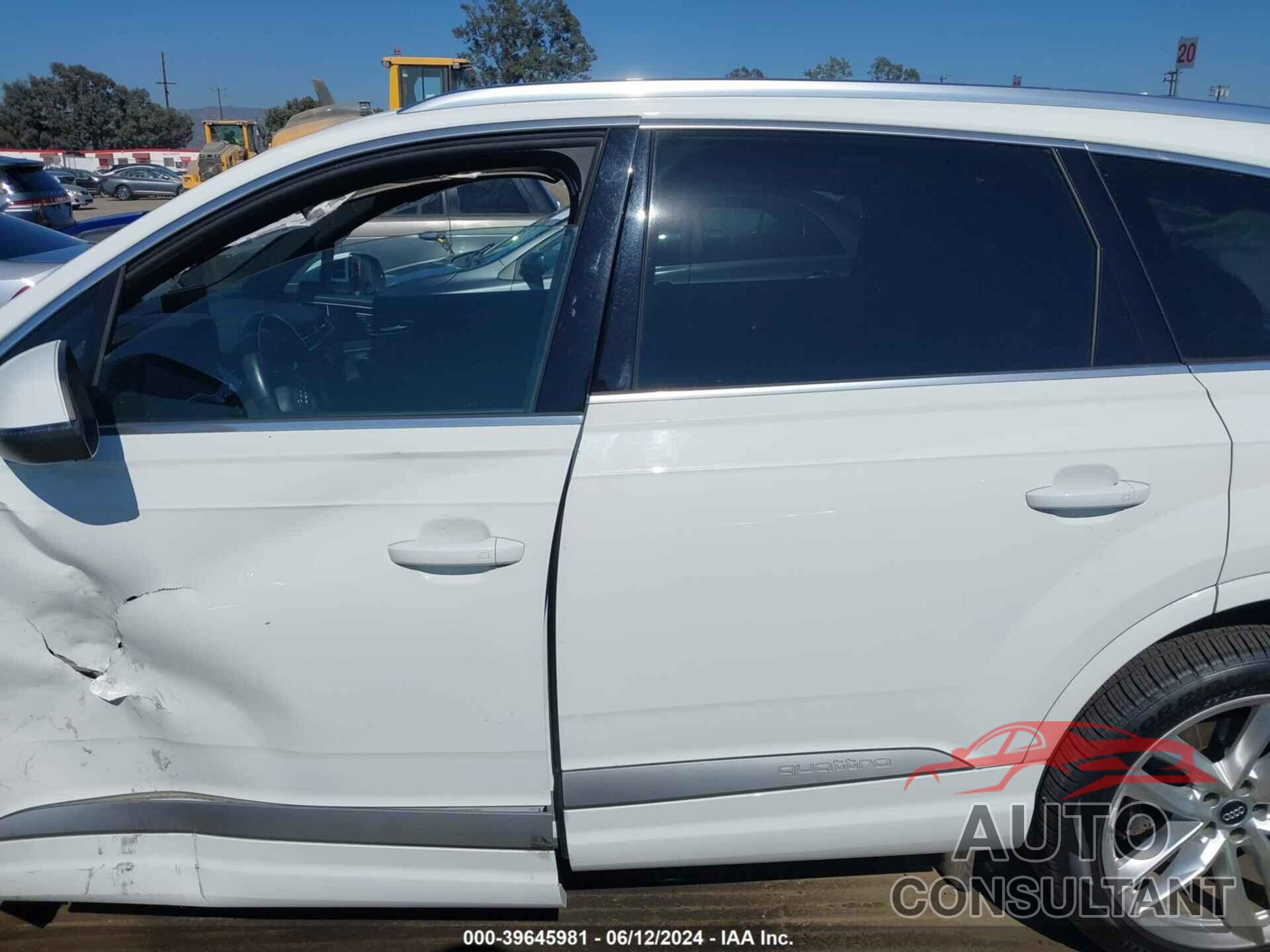 AUDI Q7 2017 - WA1VAAF77HD004672