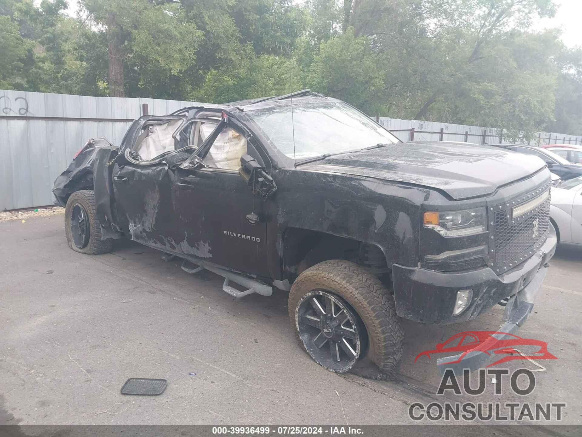 CHEVROLET SILVERADO 1500 2017 - 3GCUKSEJ9HG480703