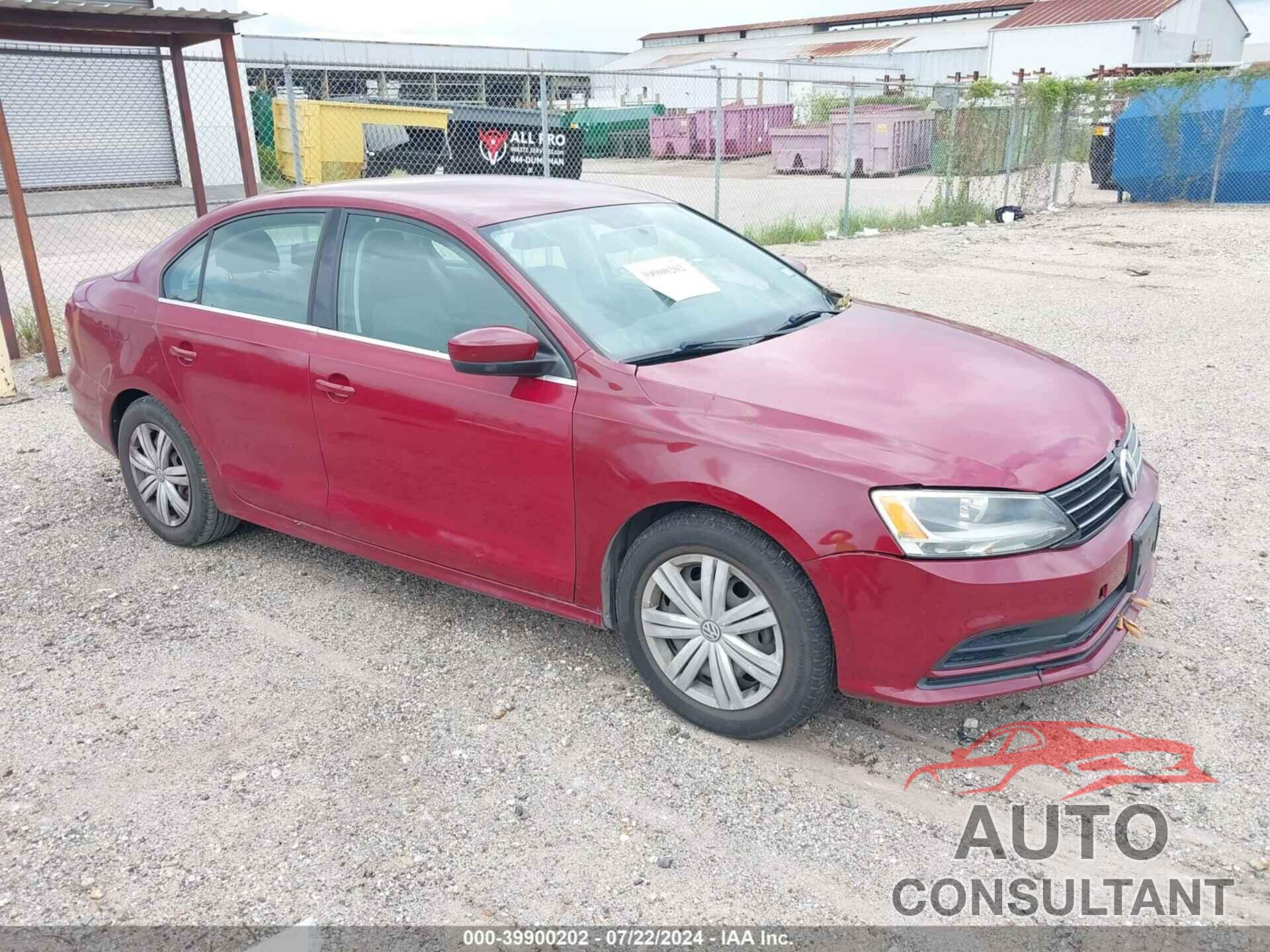 VOLKSWAGEN JETTA 2017 - 3VW2B7AJ7HM261778