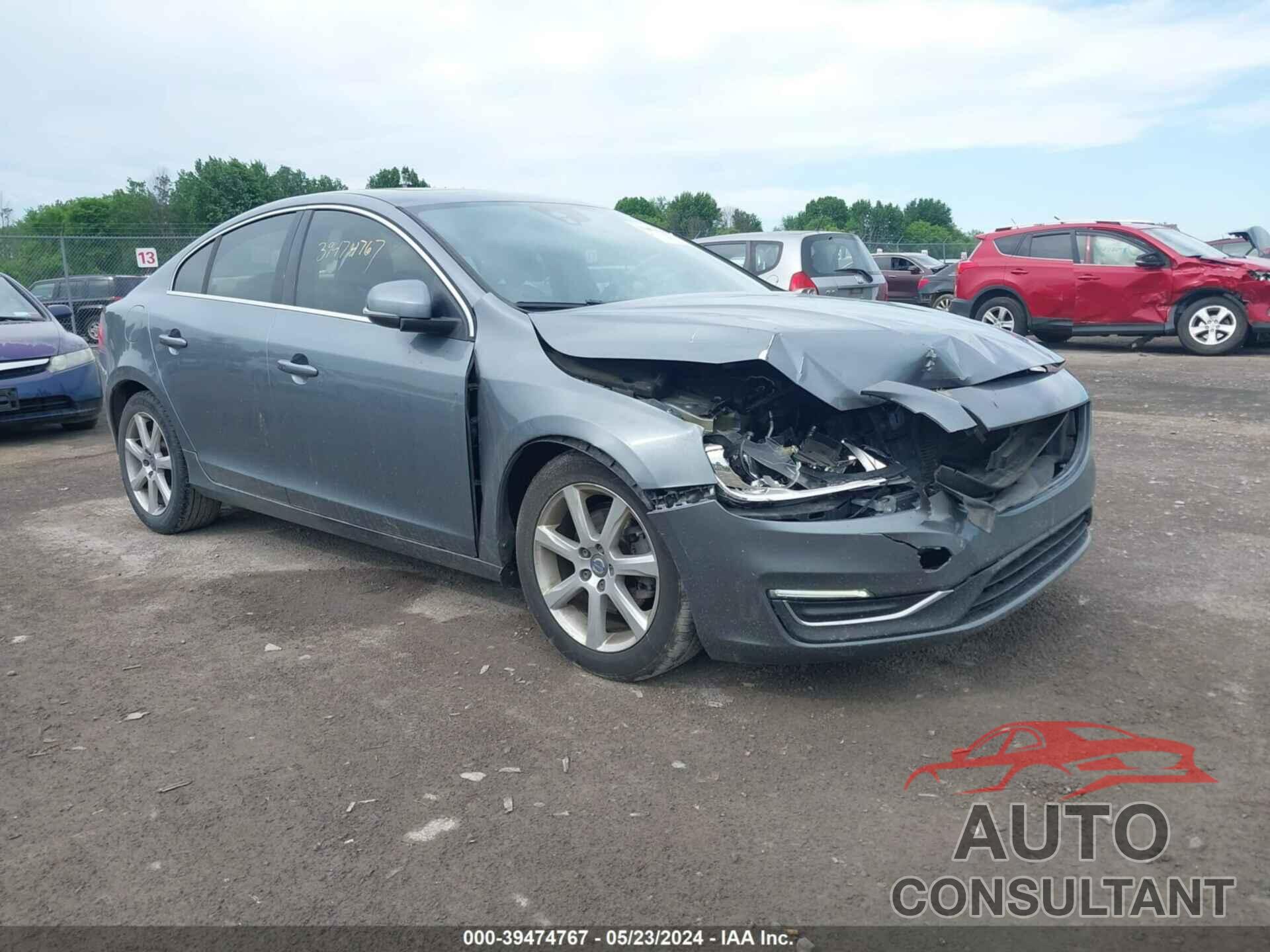 VOLVO S60 2016 - YV126MFK8G1391047