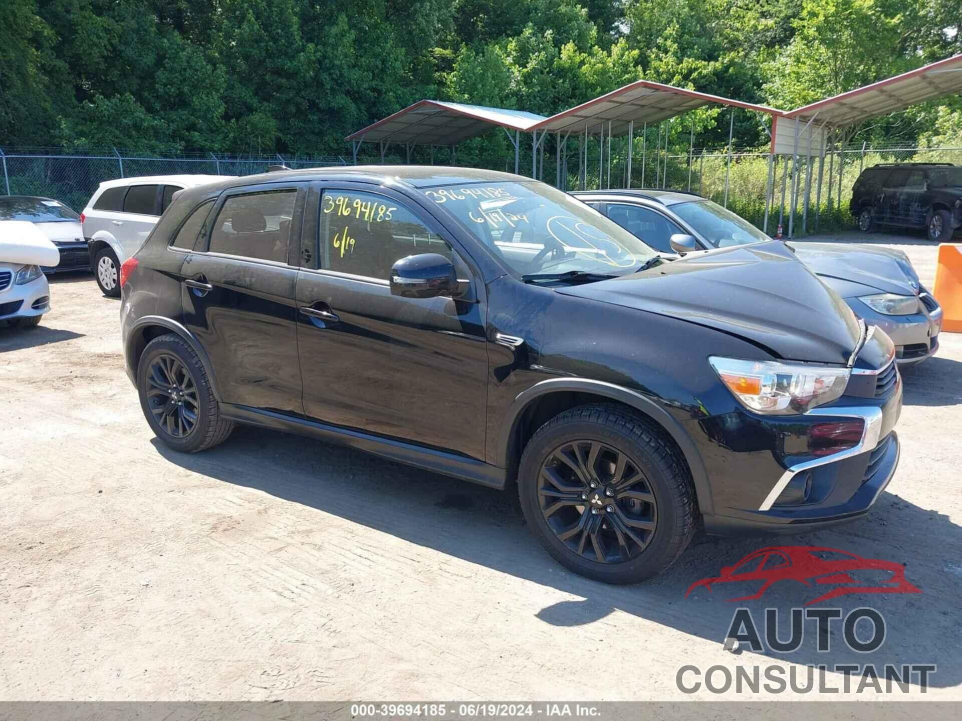 MITSUBISHI OUTLANDER SPORT 2017 - JA4AP3AU6HZ037316