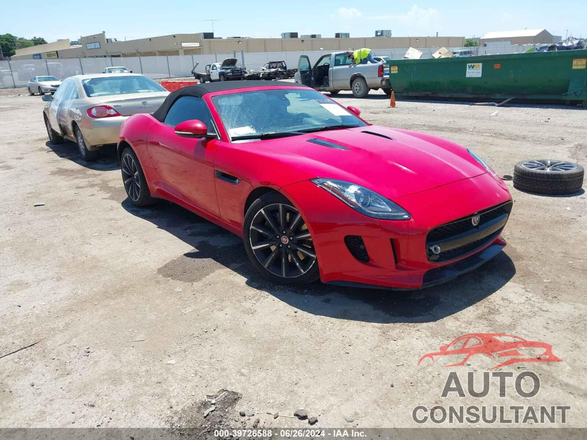JAGUAR F-TYPE 2016 - SAJWA6ET9G8K30016