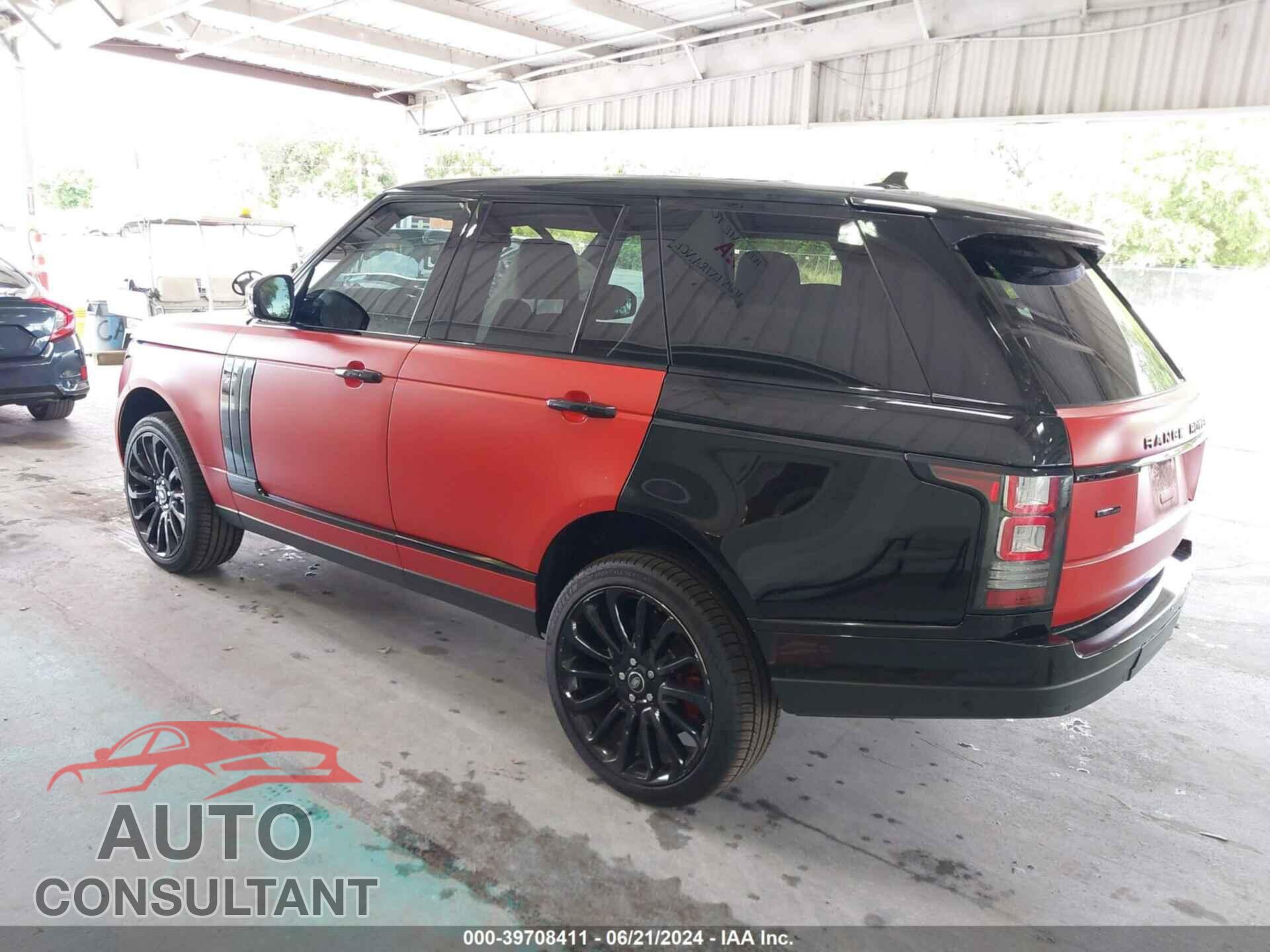 LAND ROVER RANGE ROVER 2016 - SALGS2EF1GA262043