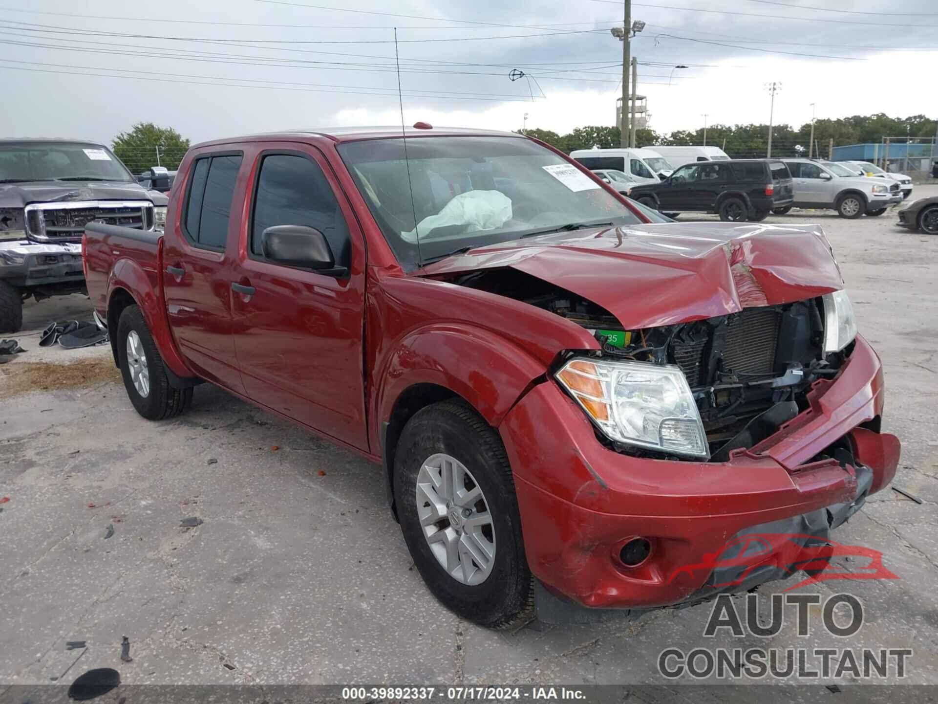 NISSAN FRONTIER 2017 - 1N6DD0ER2HN775652