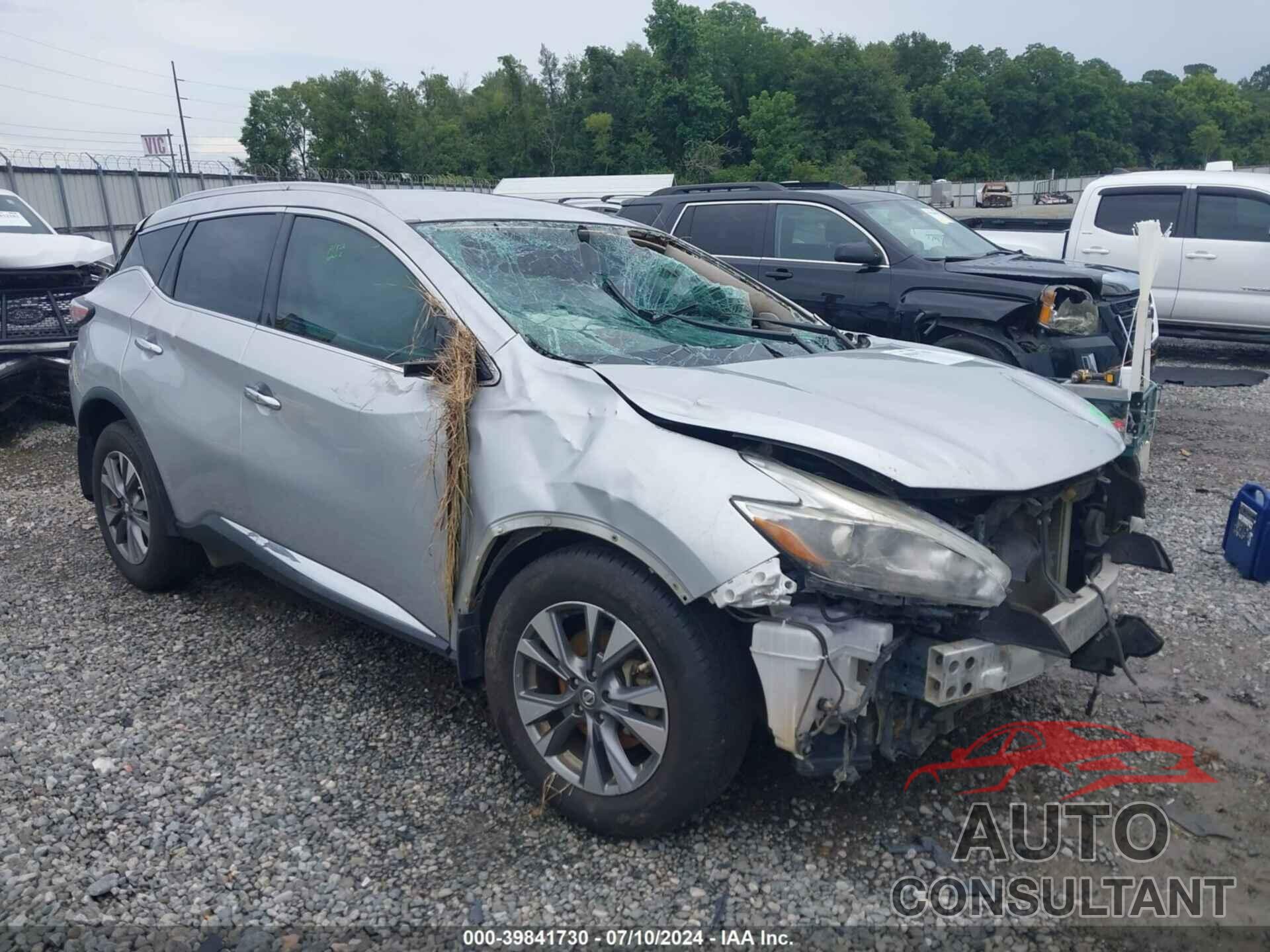 NISSAN MURANO 2017 - 5N1AZ2MG1HN170701