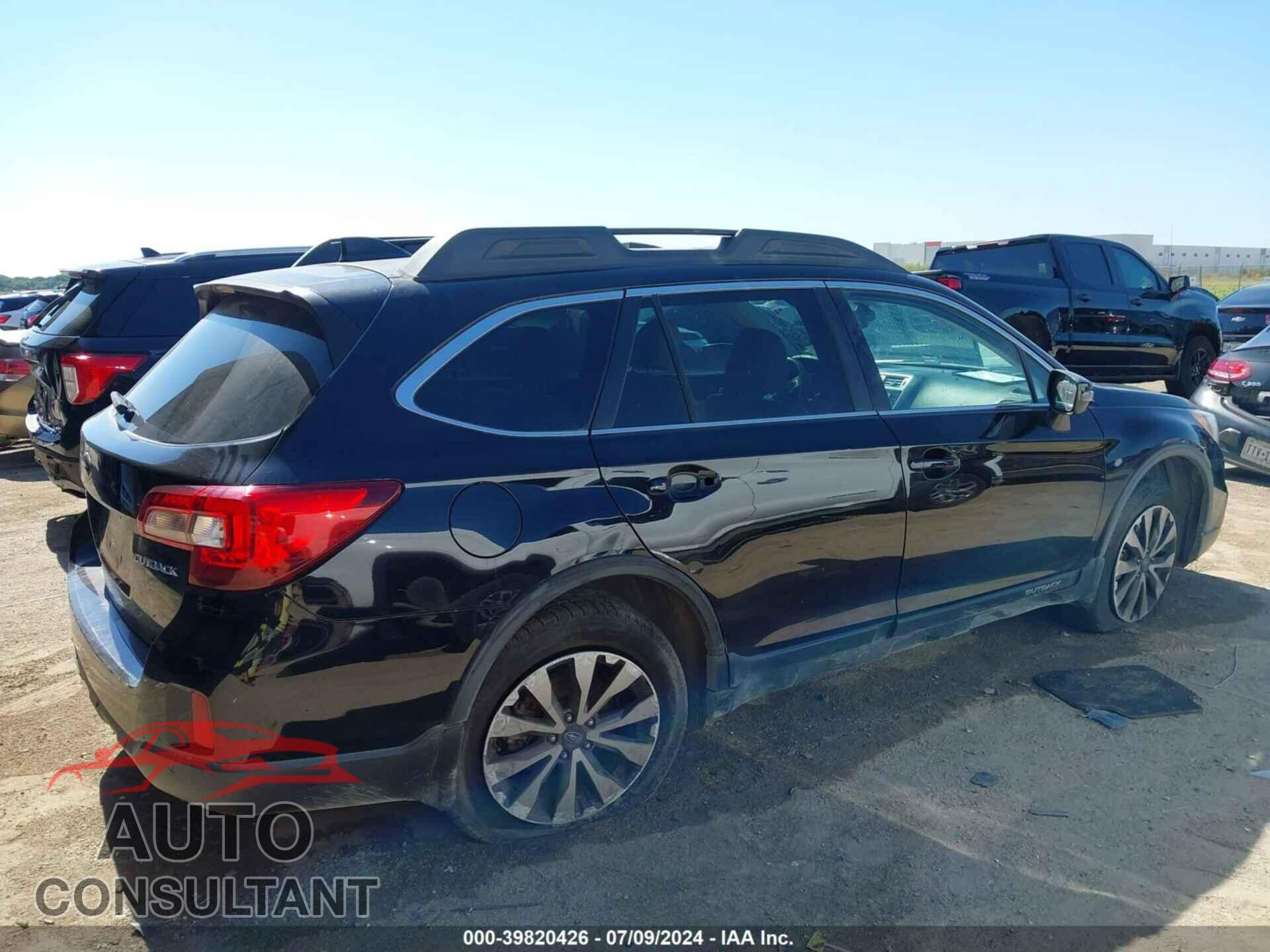 SUBARU OUTBACK 2017 - 4S4BSANC7H3376633