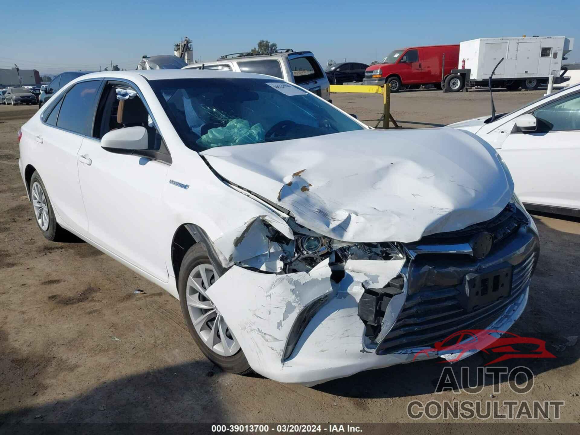 TOYOTA CAMRY HYBRID 2016 - 4T1BD1FK7GU187828