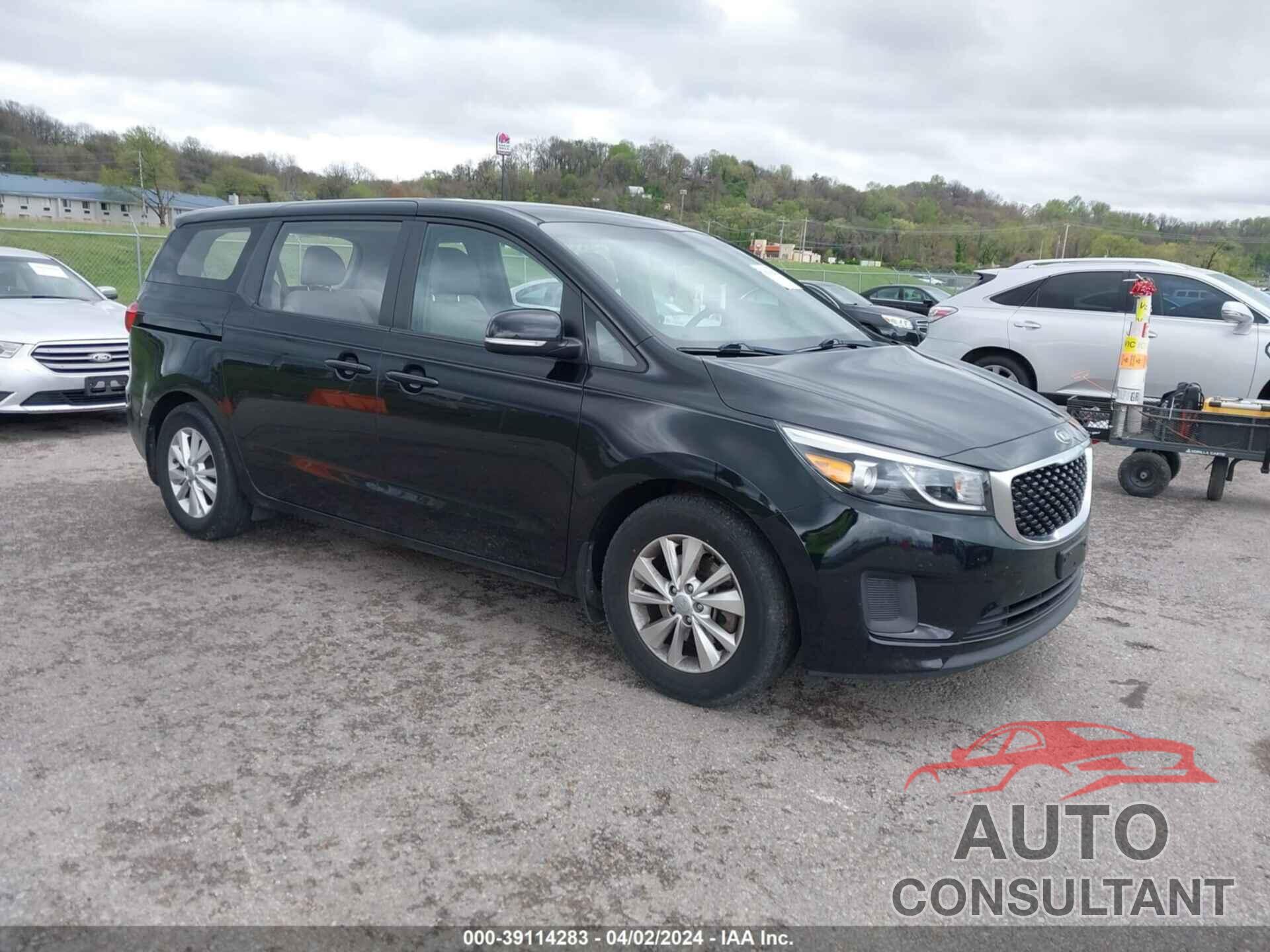 KIA SEDONA 2016 - KNDMA5C13G6151194