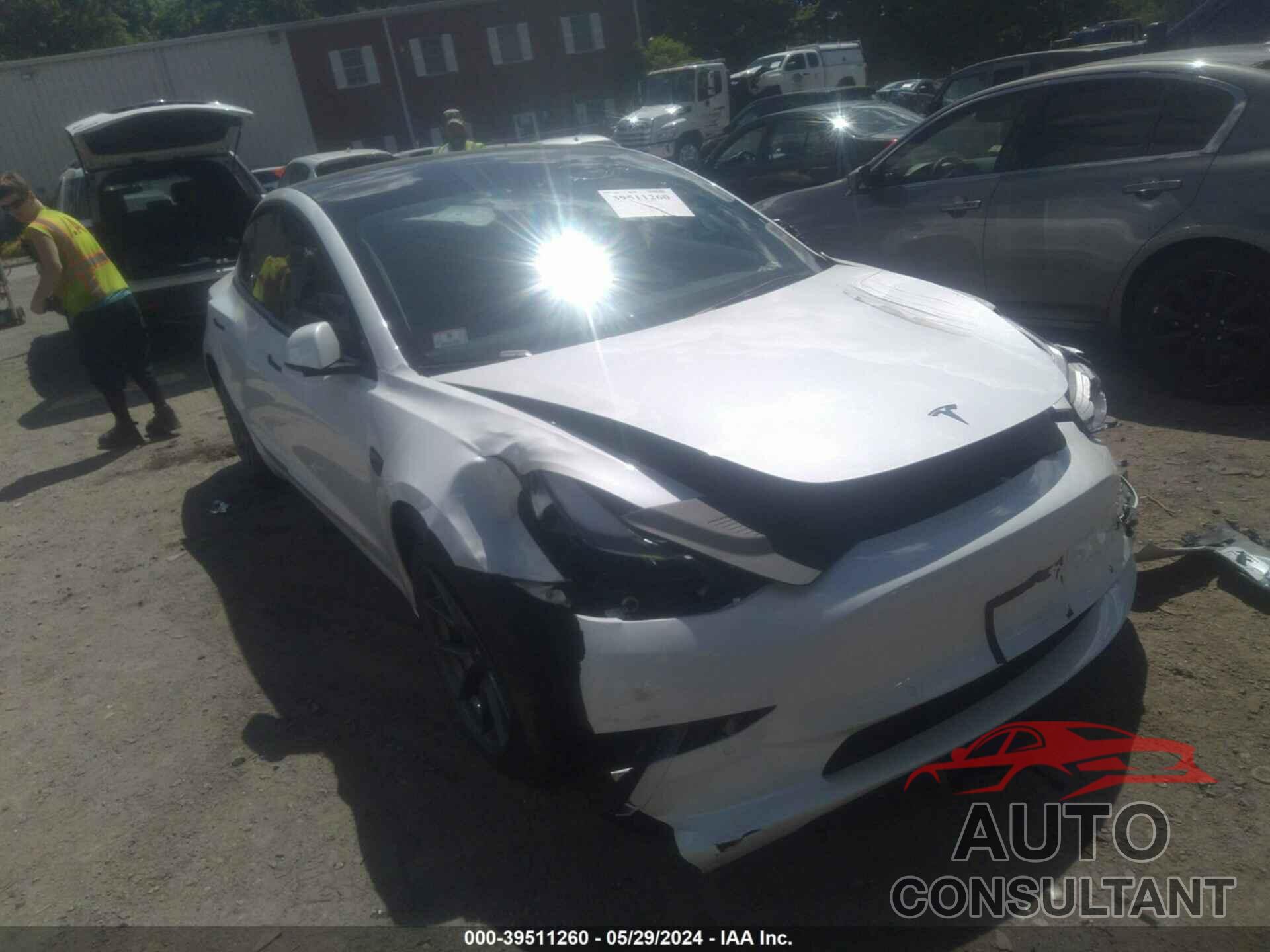 TESLA MODEL 3 2021 - 5YJ3E1EB5MF992741