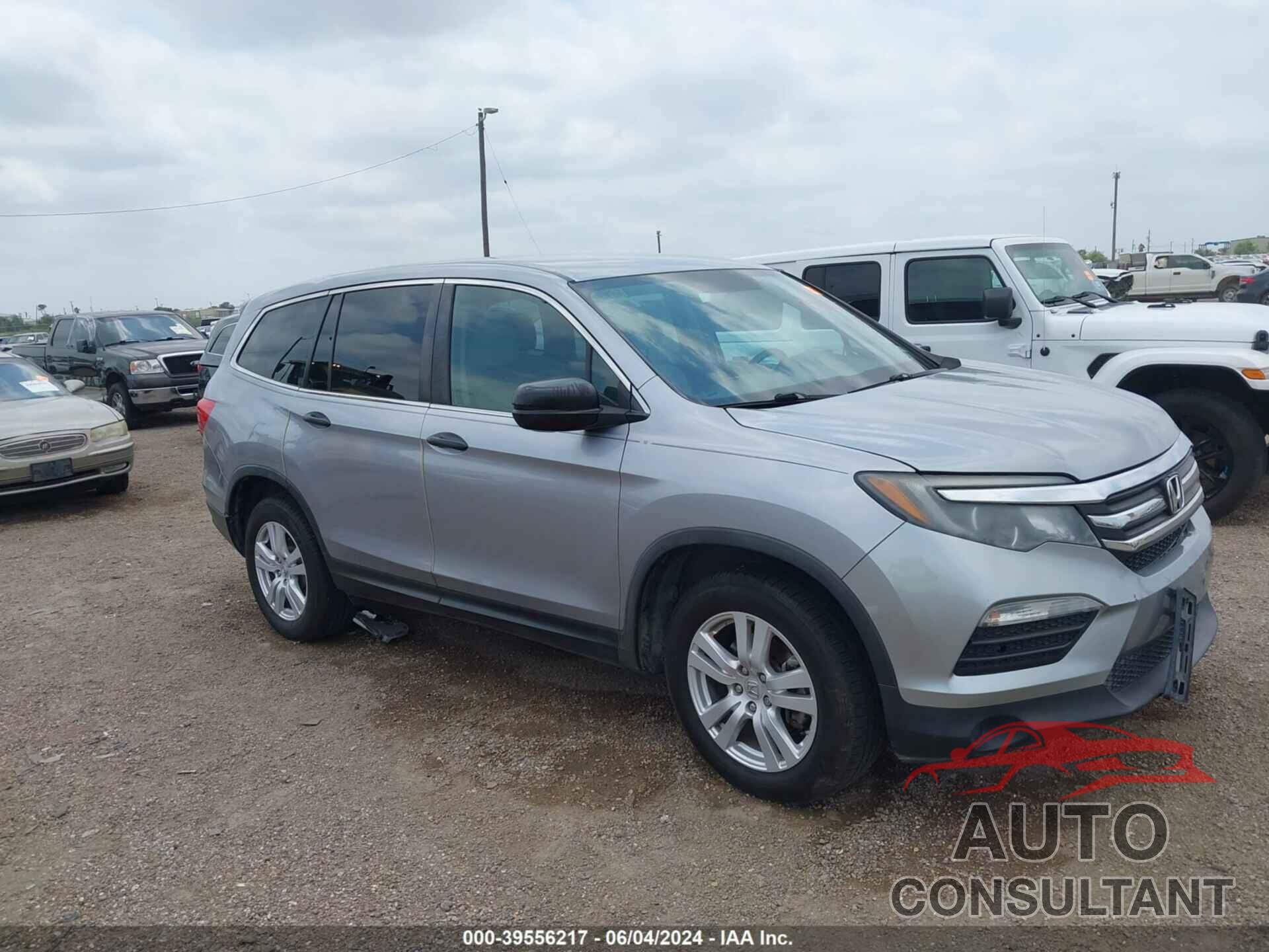 HONDA PILOT 2018 - 5FNYF5H14JB001134