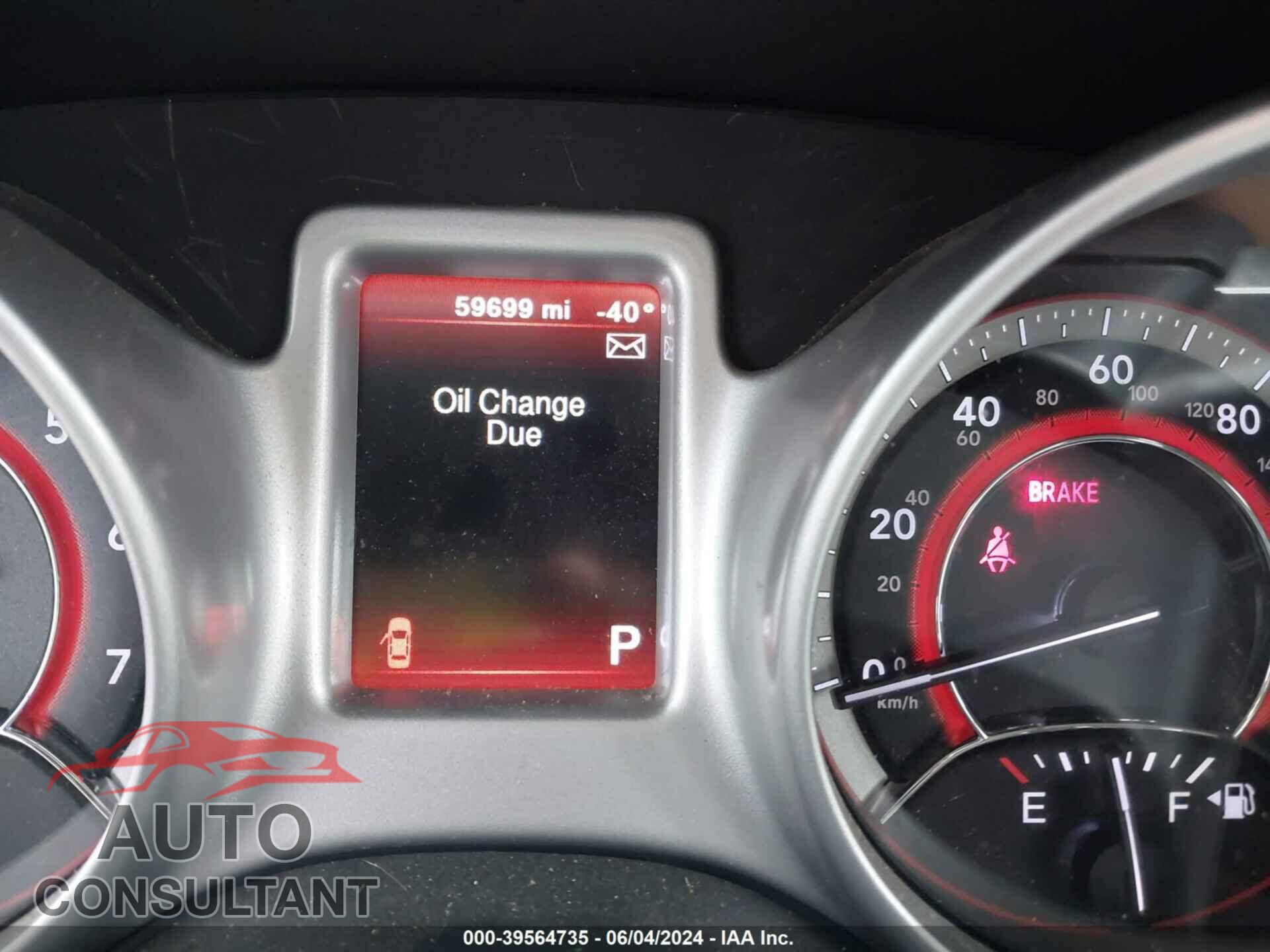 DODGE JOURNEY 2020 - 3C4PDCAB6LT220769