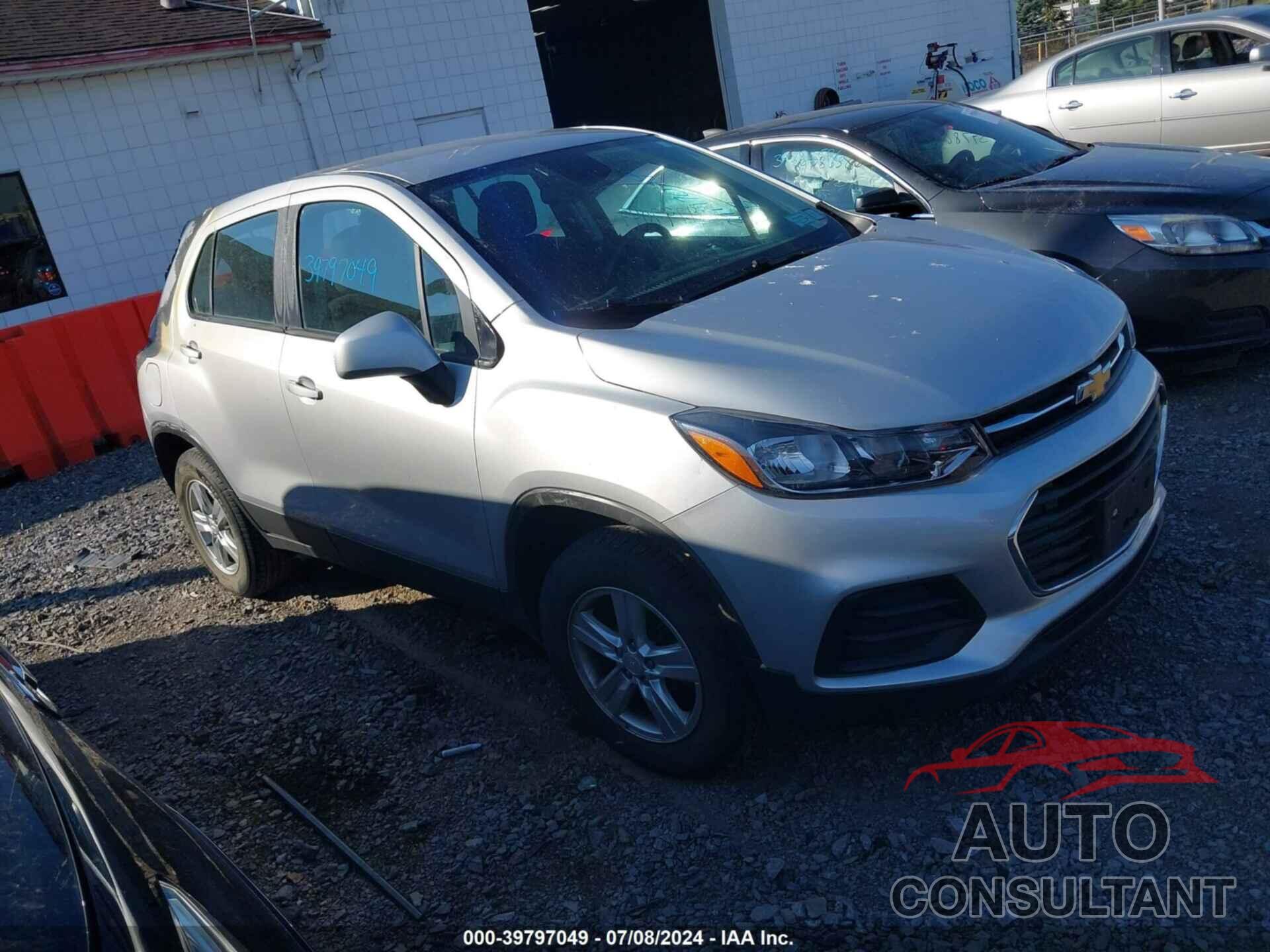 CHEVROLET TRAX 2019 - 3GNCJNSB9KL358362