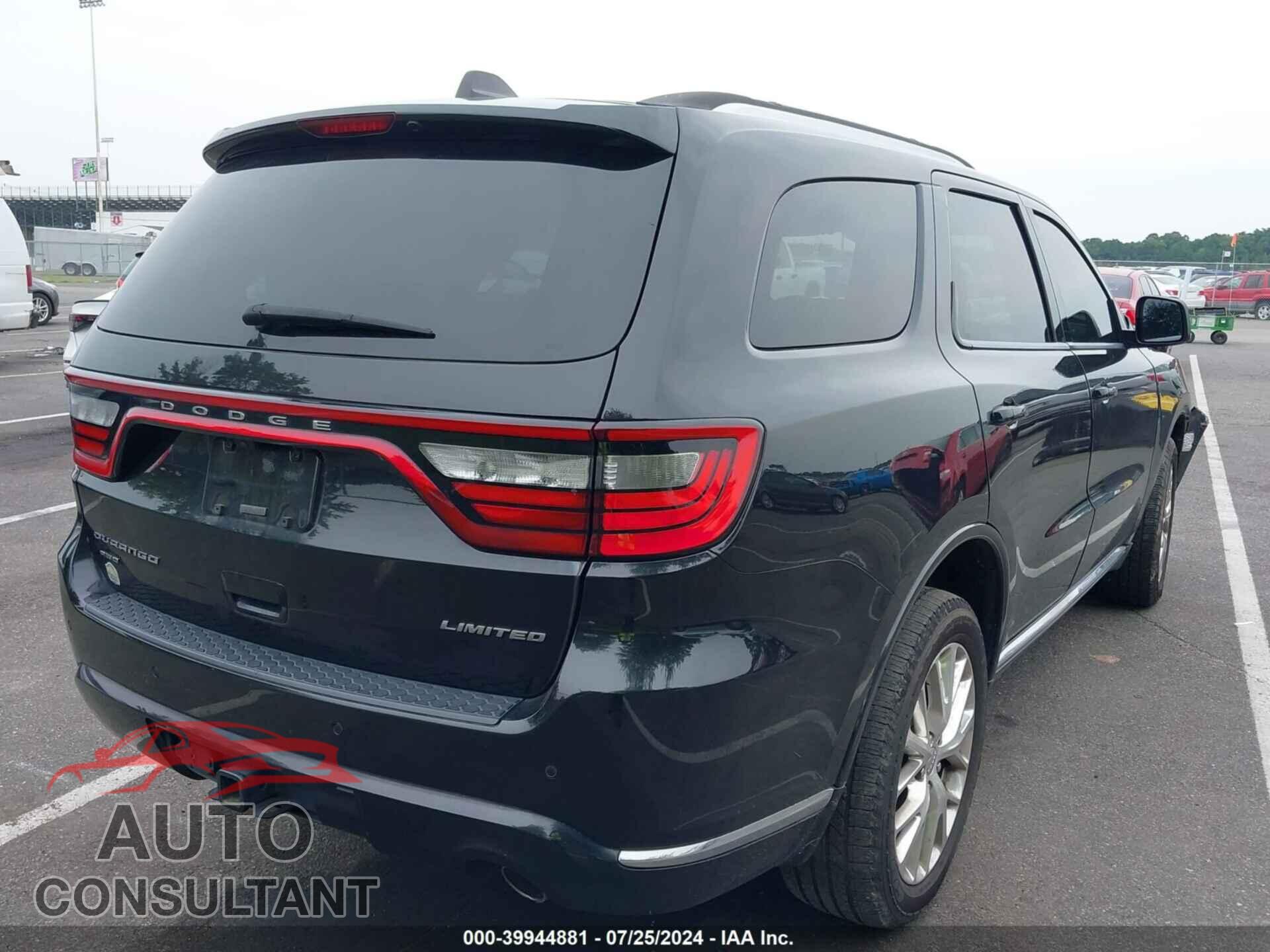 DODGE DURANGO 2016 - 1C4RDJDG3GC403469