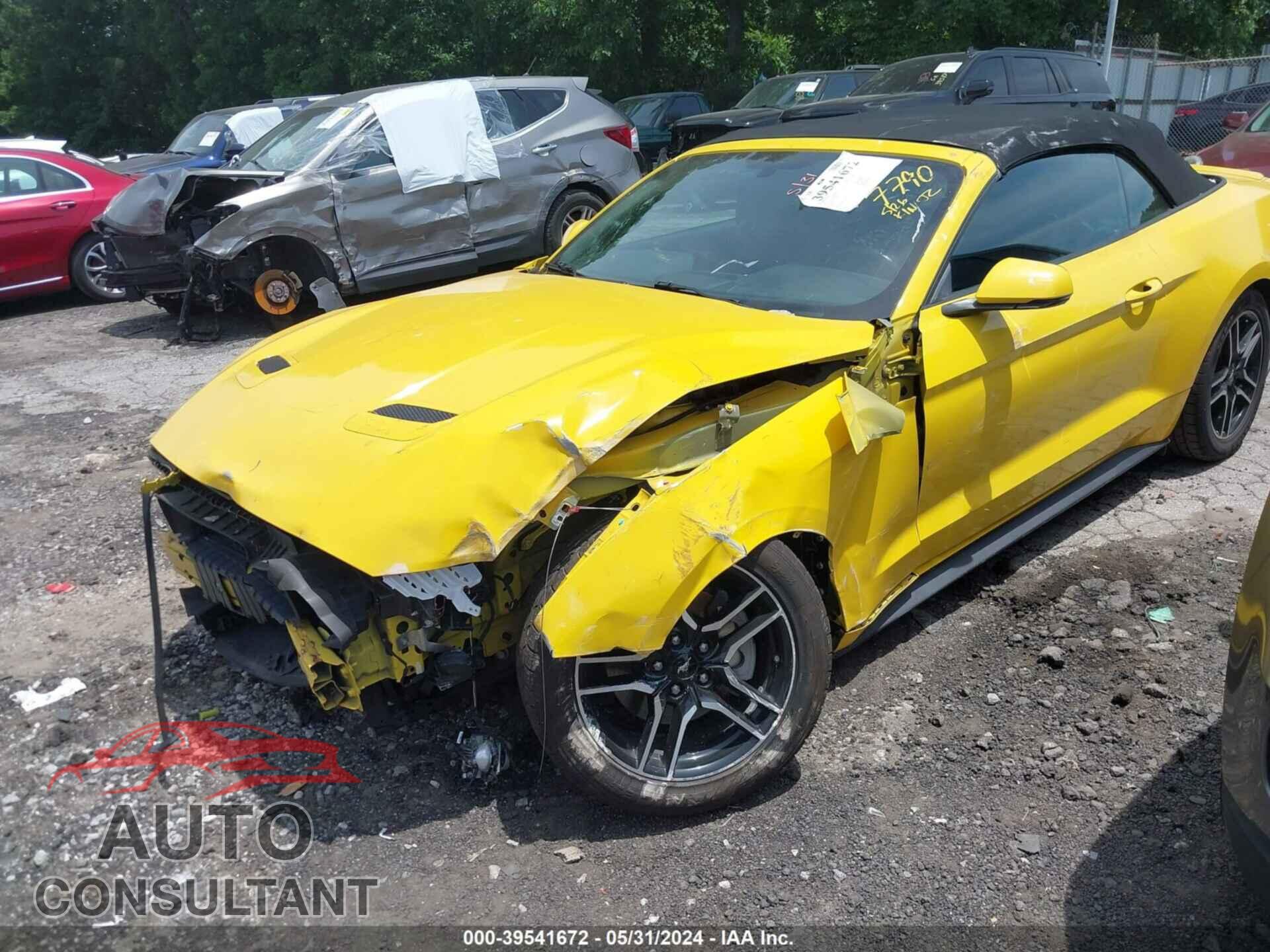 FORD MUSTANG 2018 - 1FATP8UH0J5117790