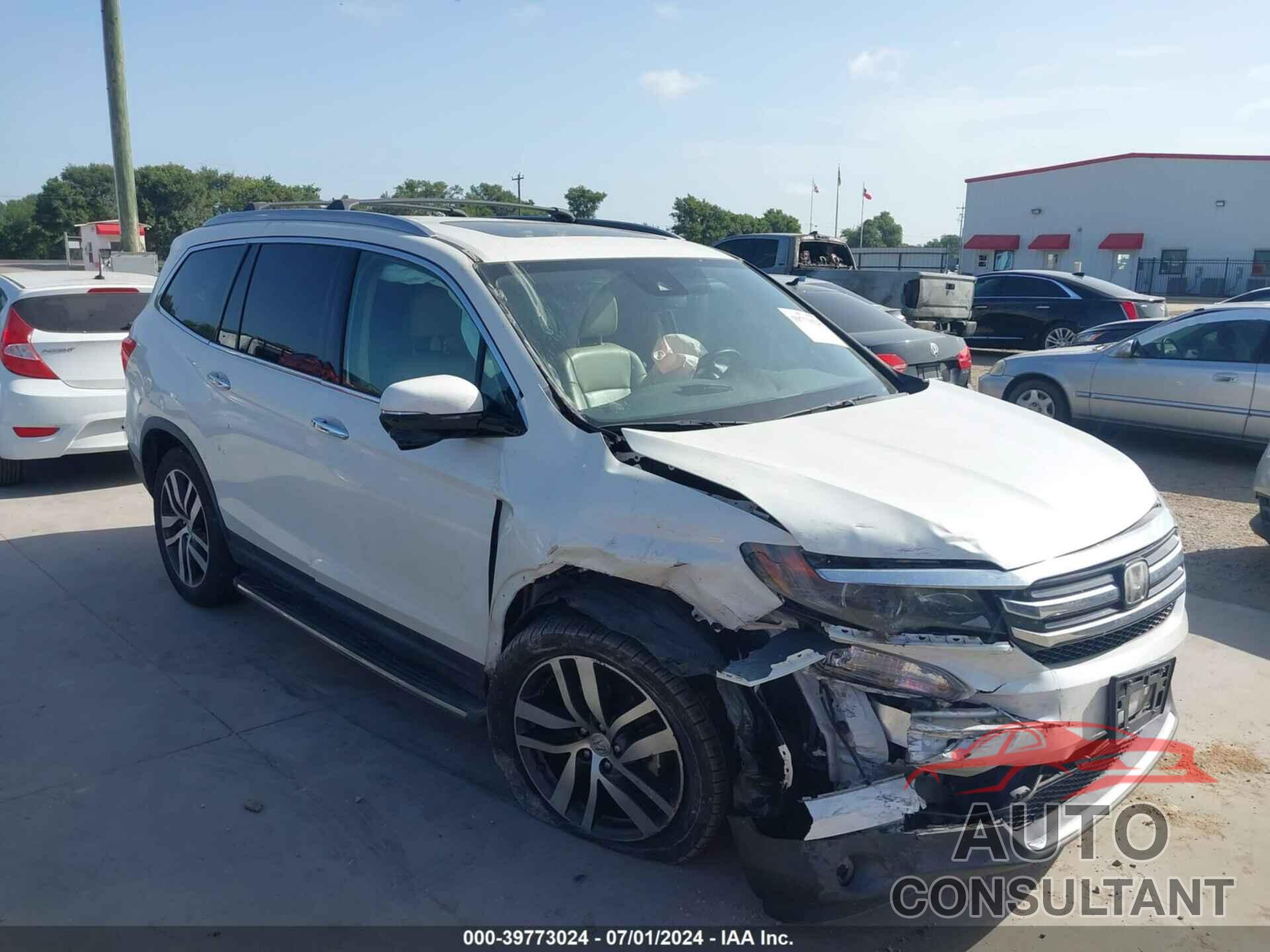 HONDA PILOT 2016 - 5FNYF5H99GB019742