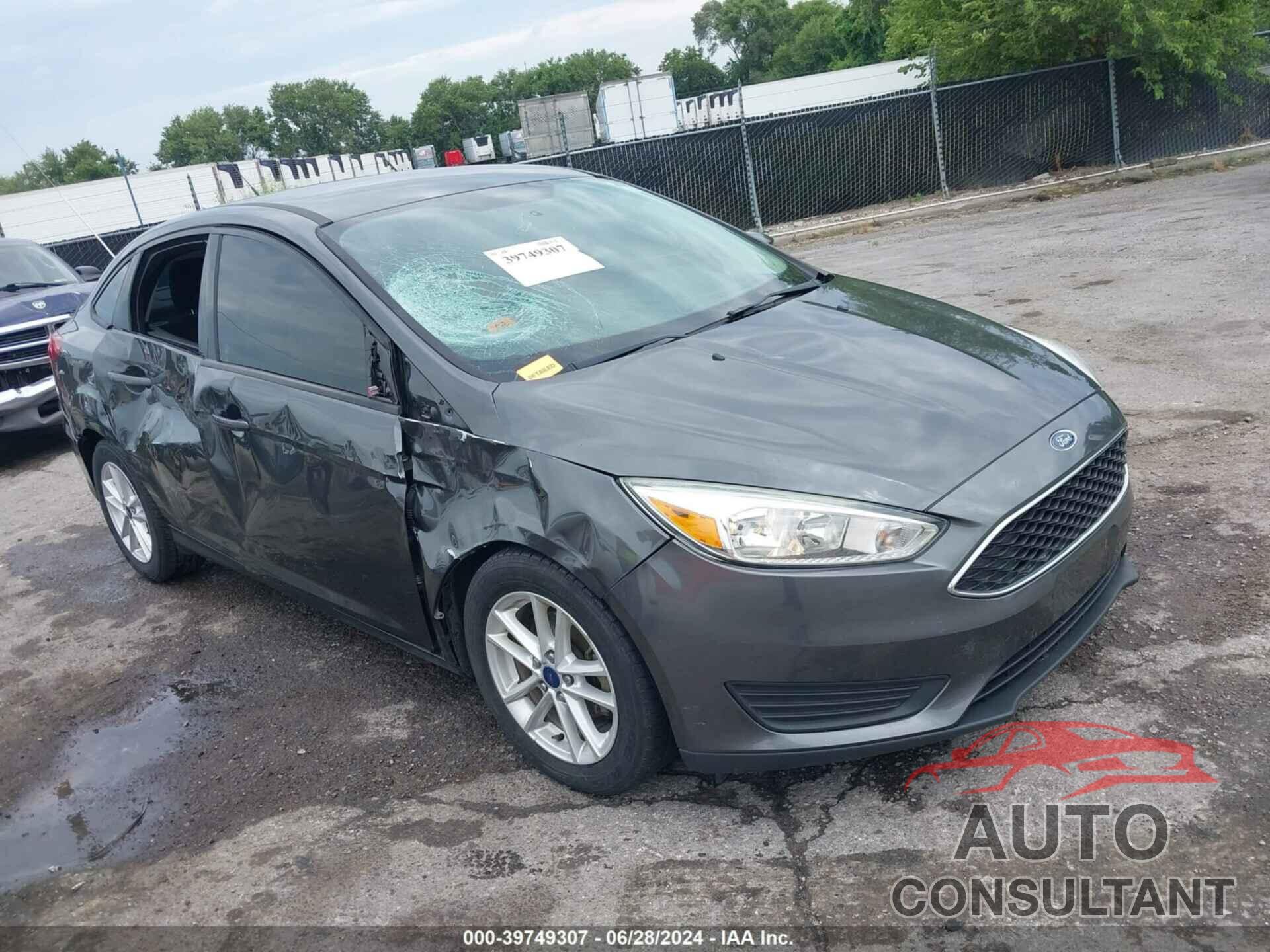 FORD FOCUS 2016 - 1FADP3F25GL312451