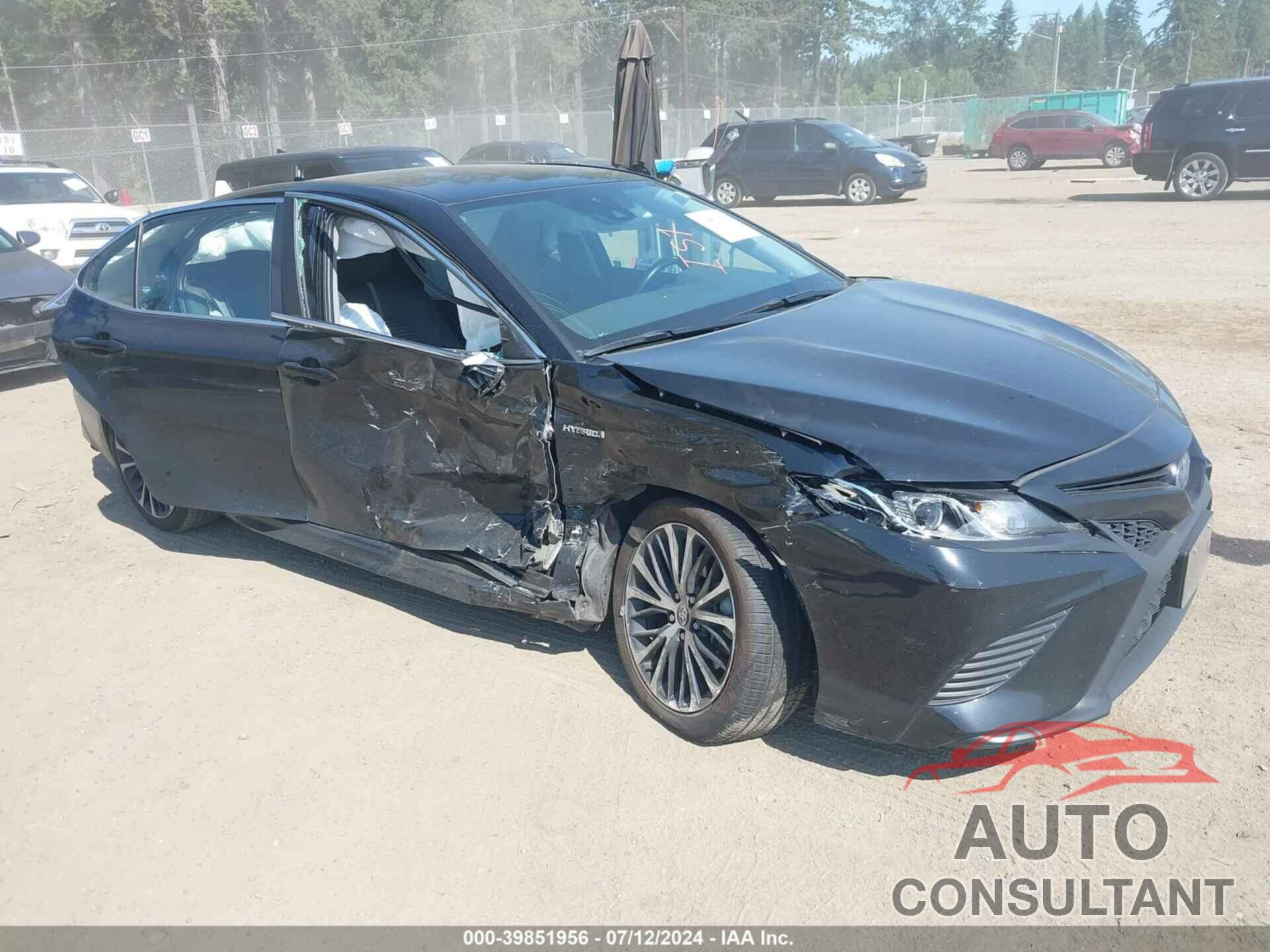 TOYOTA CAMRY 2020 - 4T1G31AK7LU539879