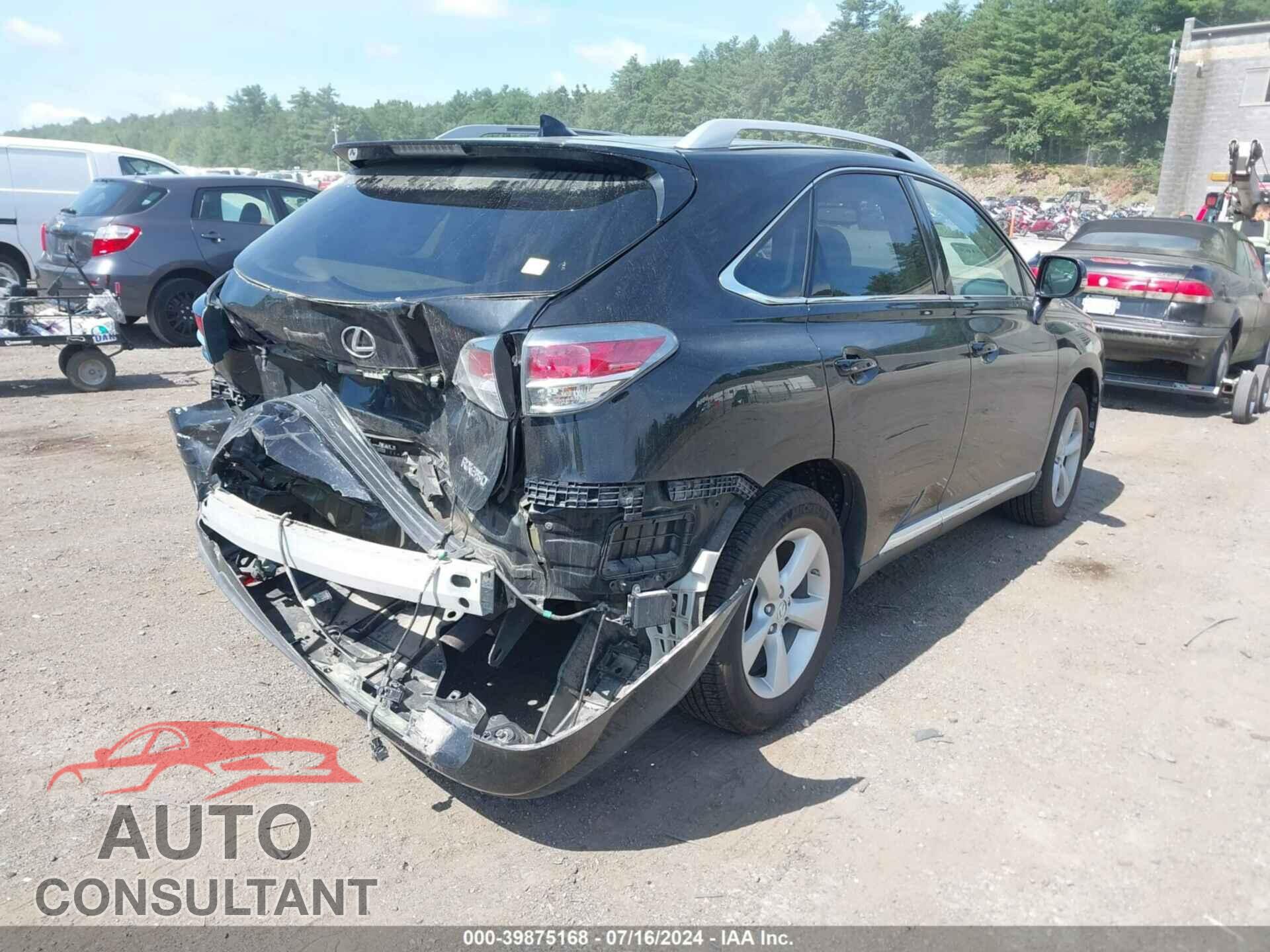 LEXUS RX 350 2015 - 2T2BK1BA8FC283708