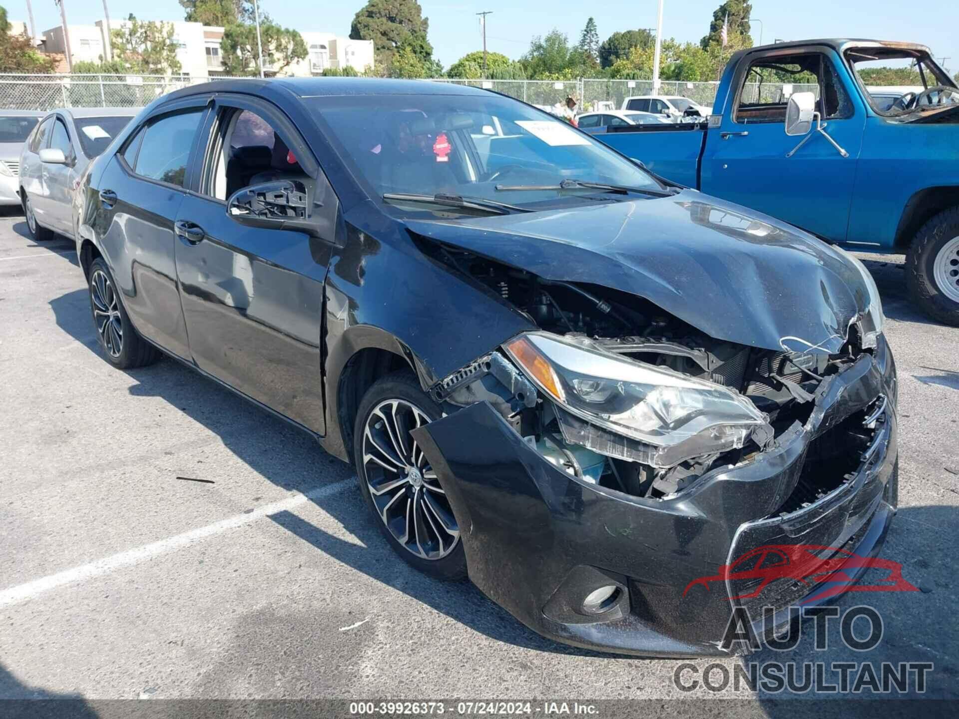 TOYOTA COROLLA 2016 - 5YFBURHE7GP434627