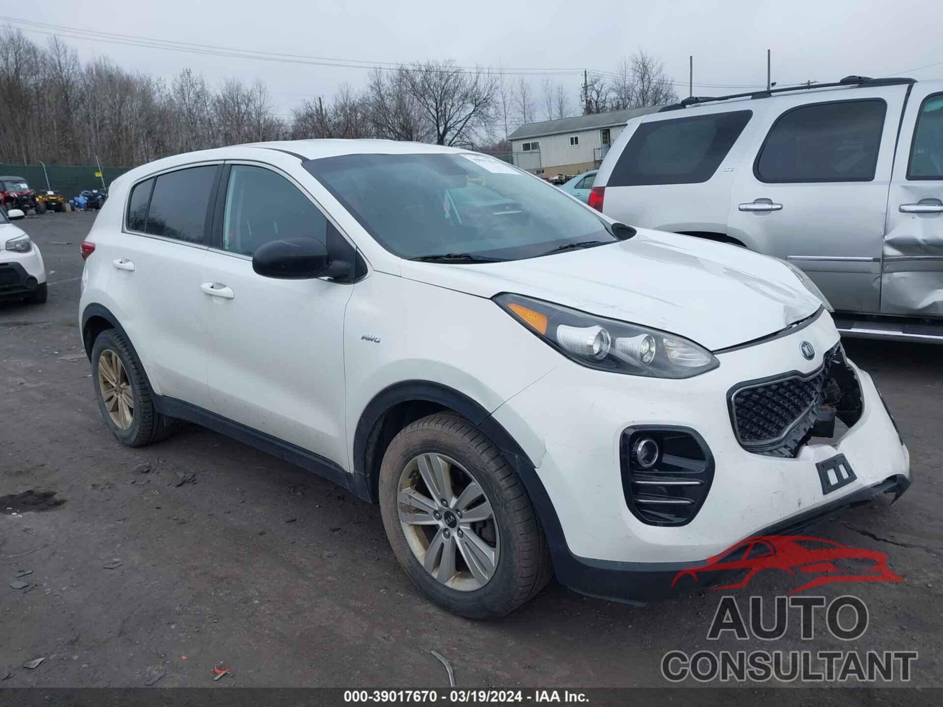 KIA SPORTAGE 2017 - KNDPMCAC2H7103520