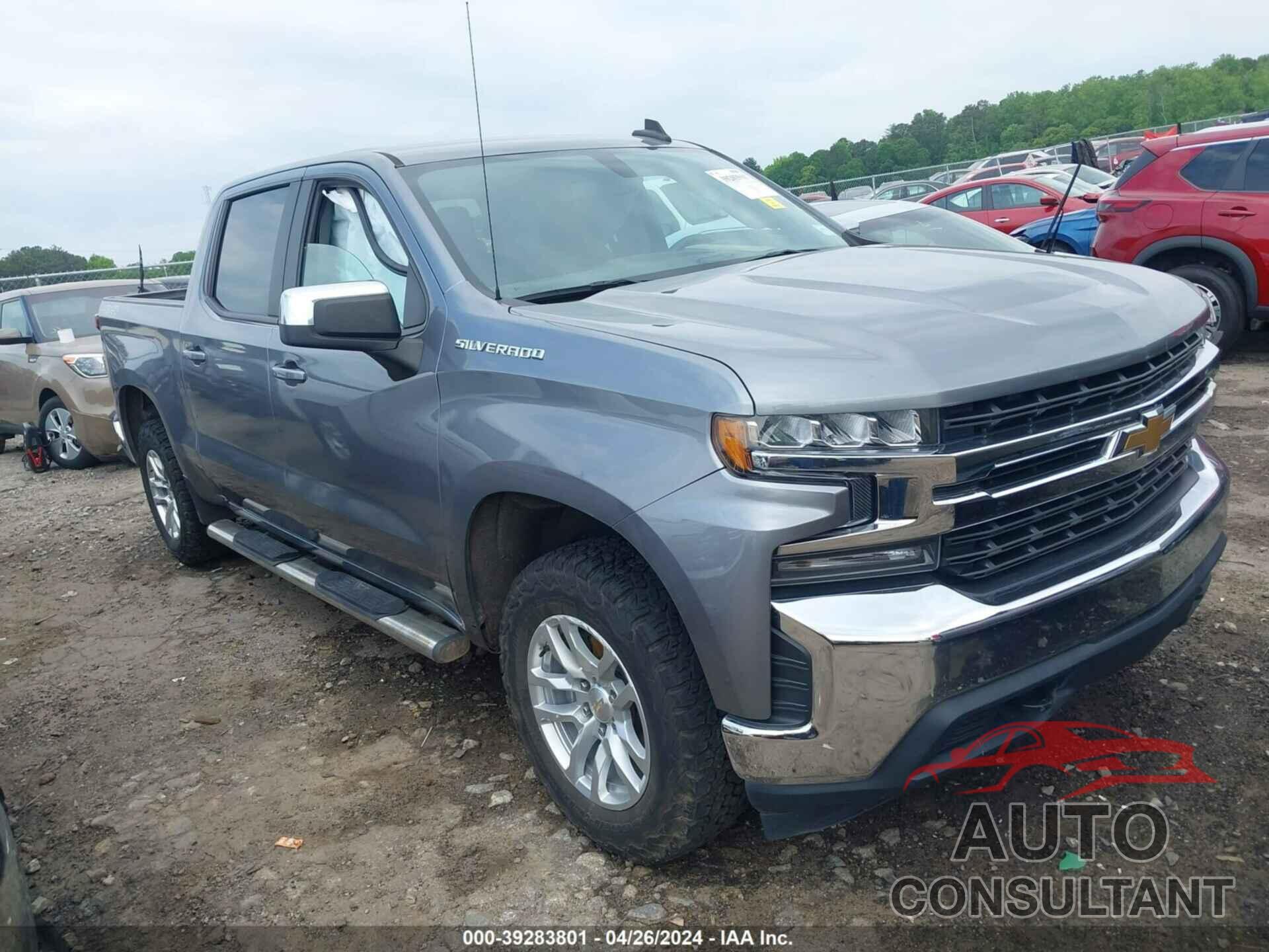 CHEVROLET SILVERADO 1500 2020 - 1GCUYDED7LZ135814