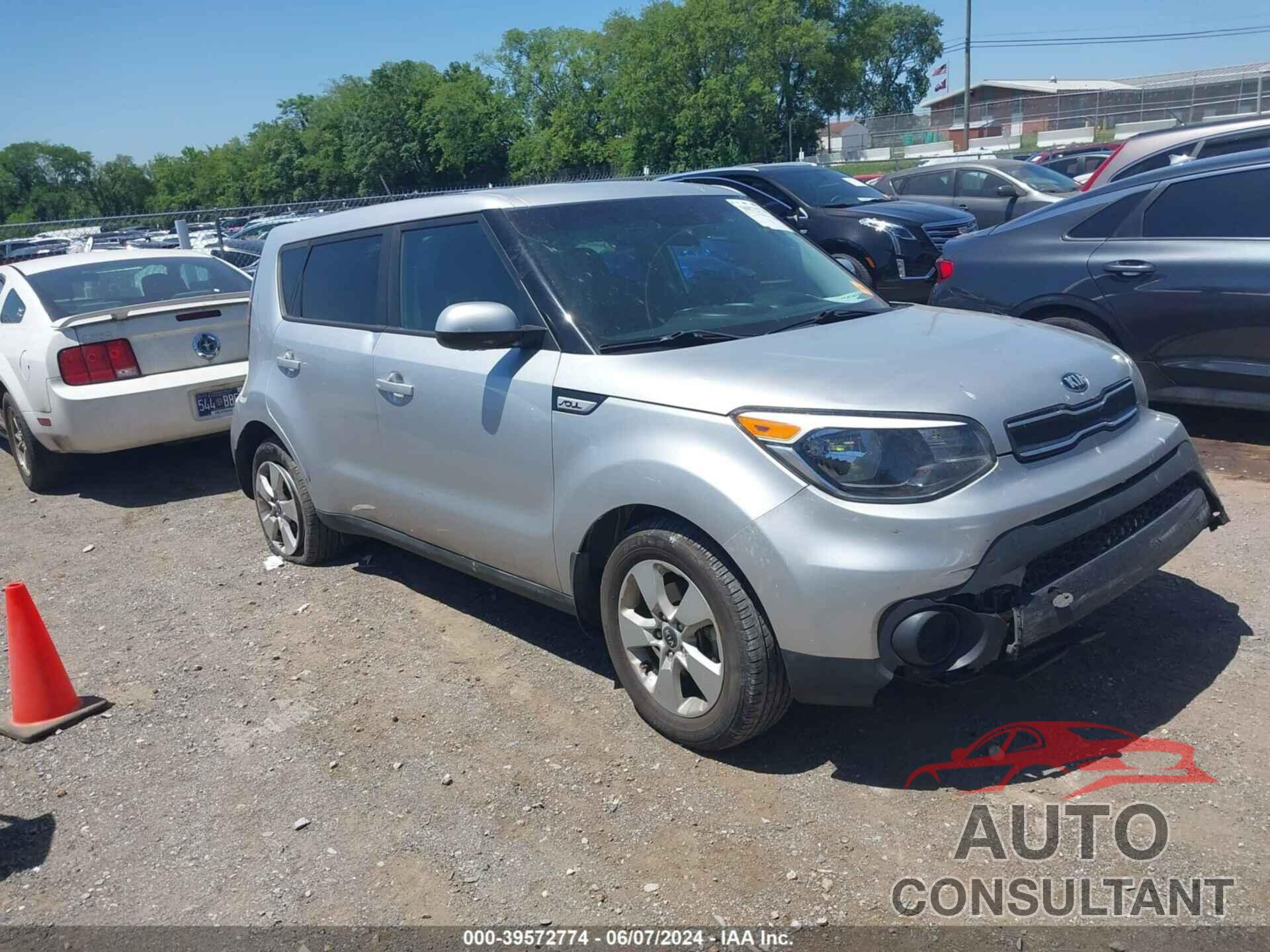 KIA SOUL 2019 - KNDJN2A24K7654821