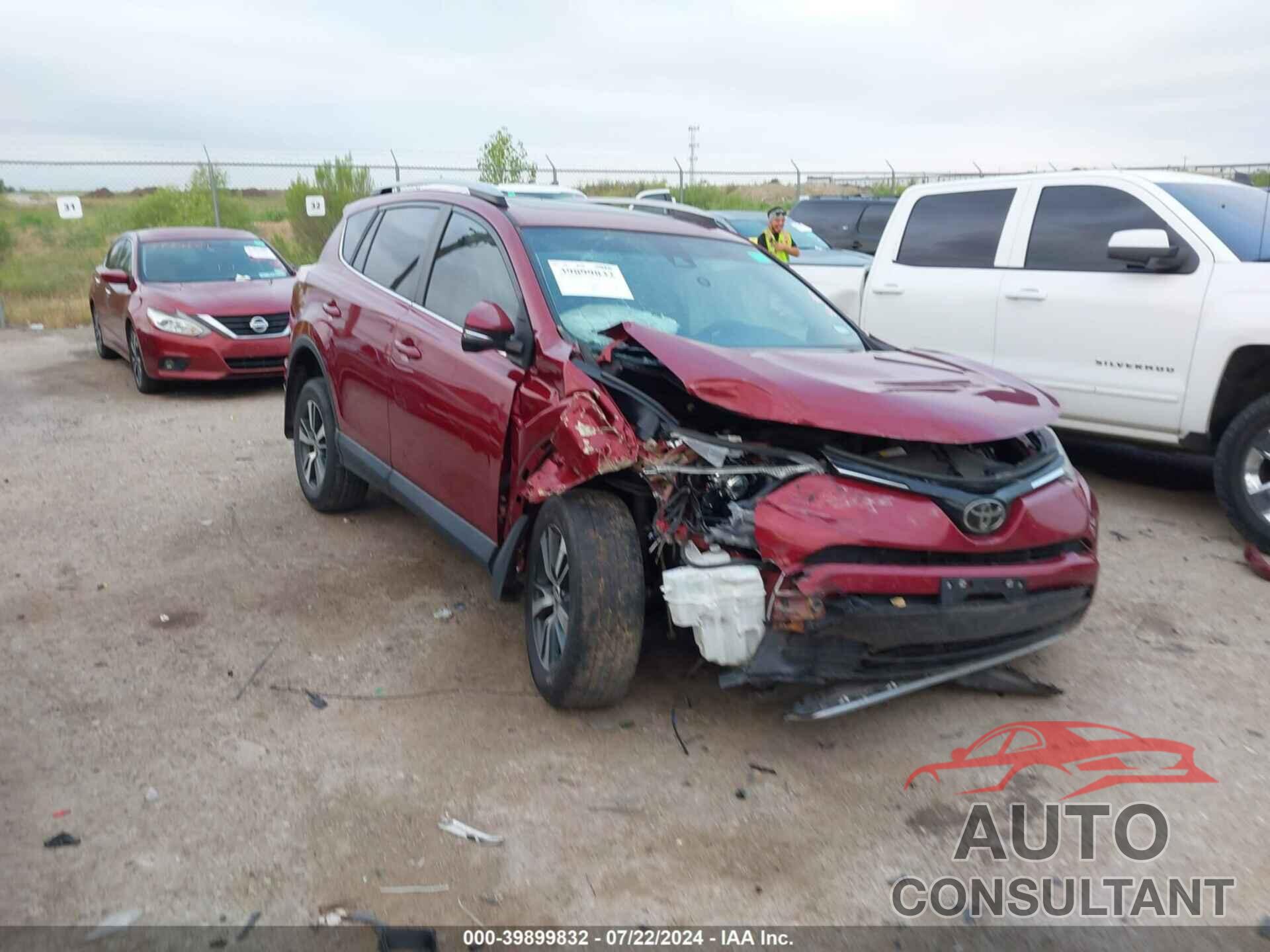 TOYOTA RAV4 2018 - 2T3WFREV5JW433876