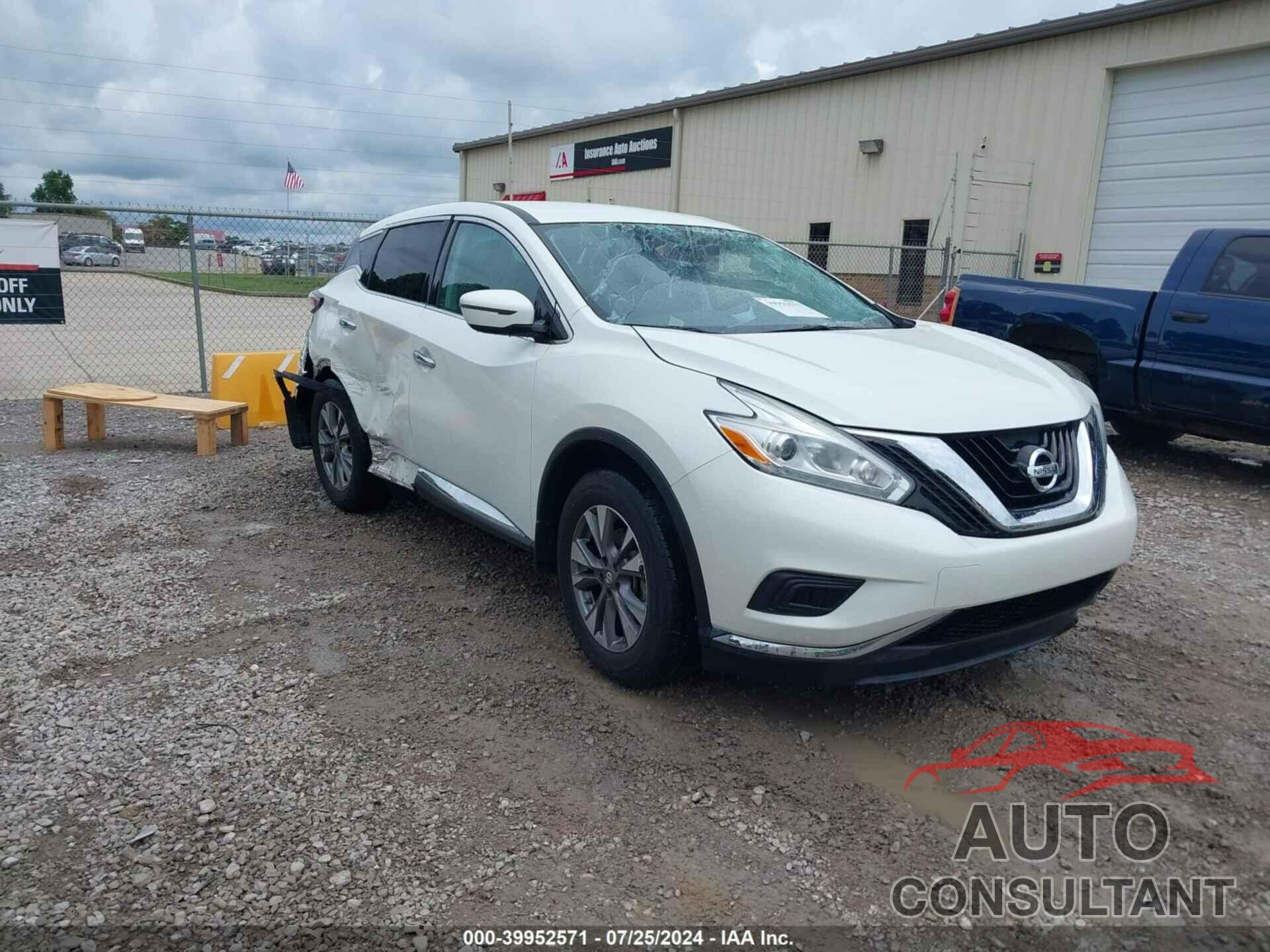 NISSAN MURANO 2017 - 5N1AZ2MG5HN201206