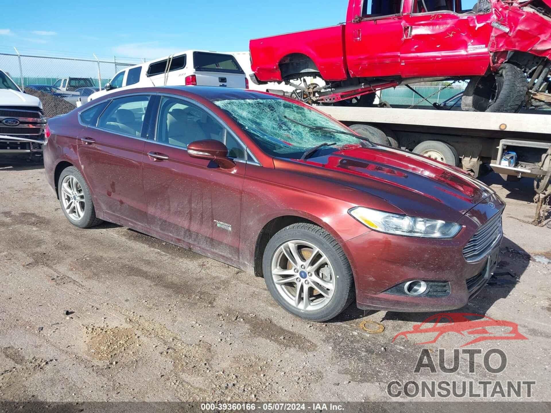 FORD FUSION ENERGI 2016 - 3FA6P0SU4GR252789