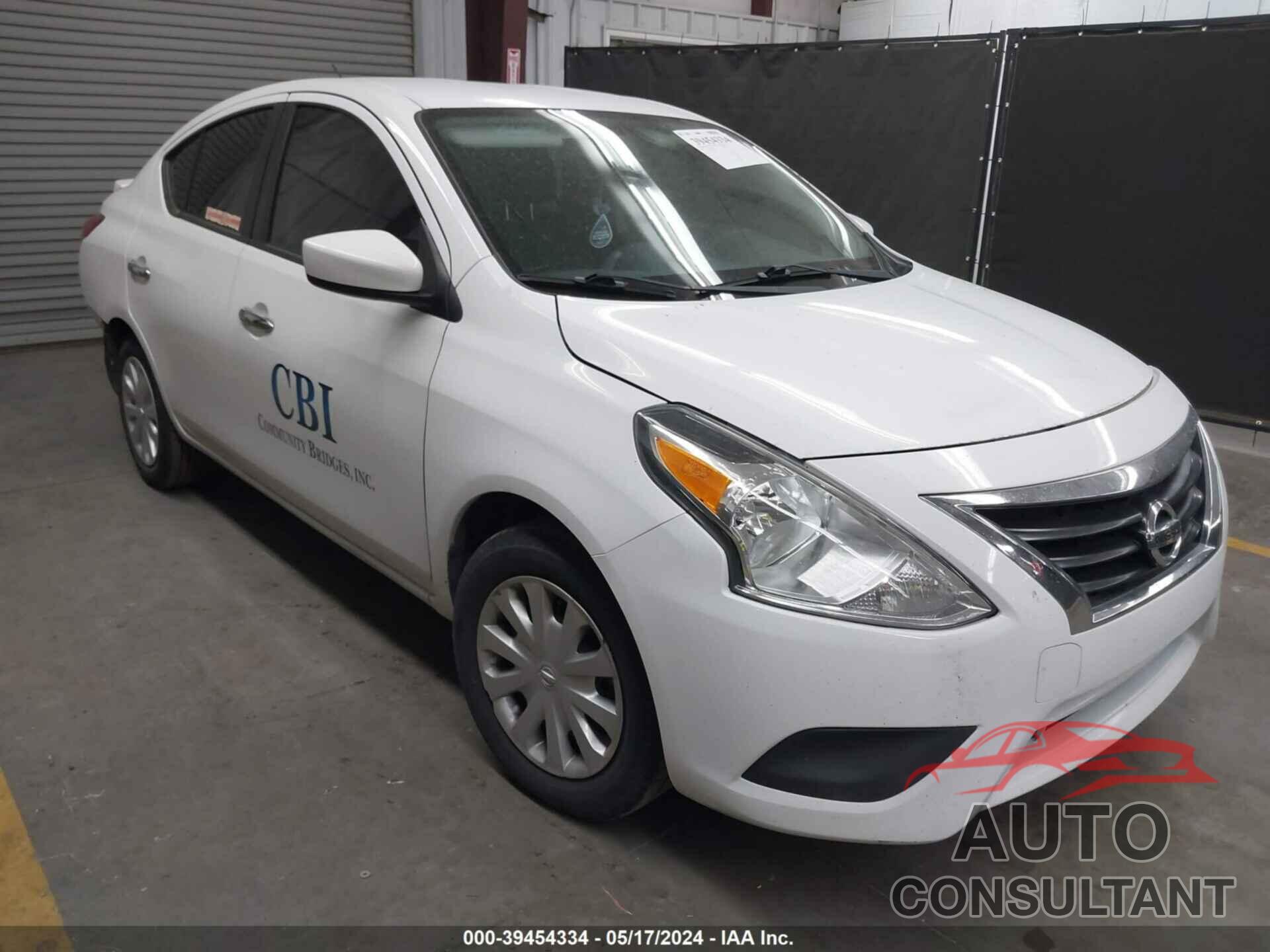 NISSAN VERSA 2017 - 3N1CN7AP2HL840639