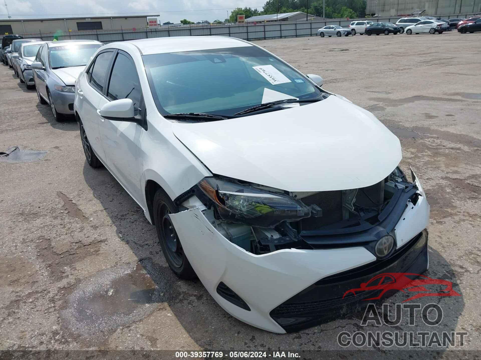 TOYOTA COROLLA 2019 - 5YFBURHE1KP899669