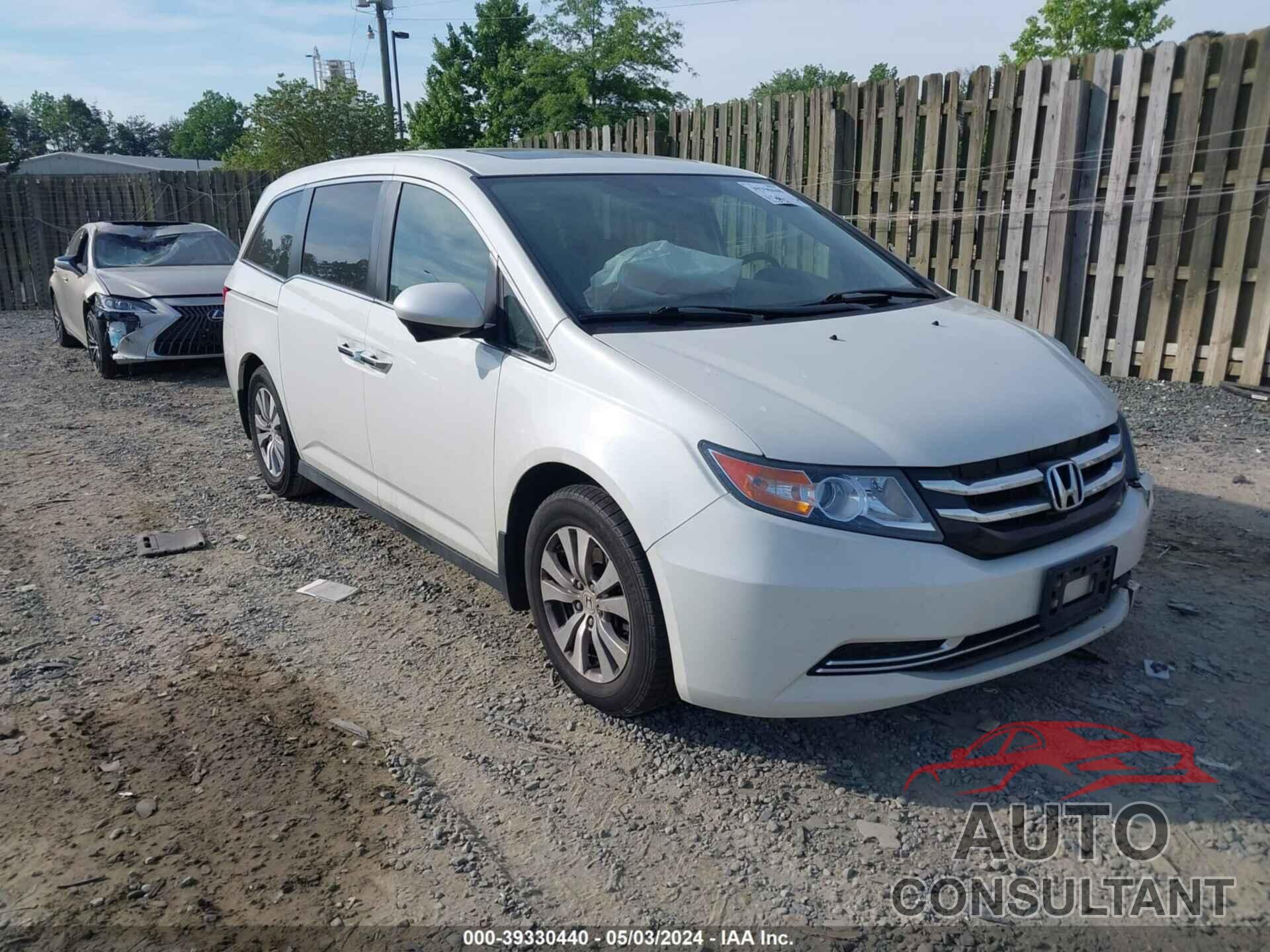 HONDA ODYSSEY 2016 - 5FNRL5H6XGB080004